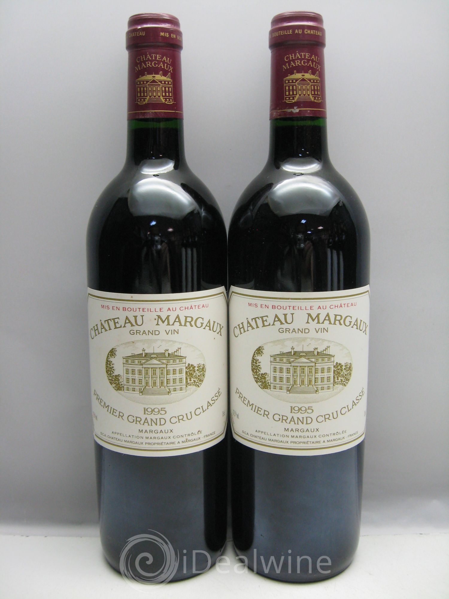 Château Margaux 1er Grand Cru Classé 1995 - Lot de 12 bouteilles - 1