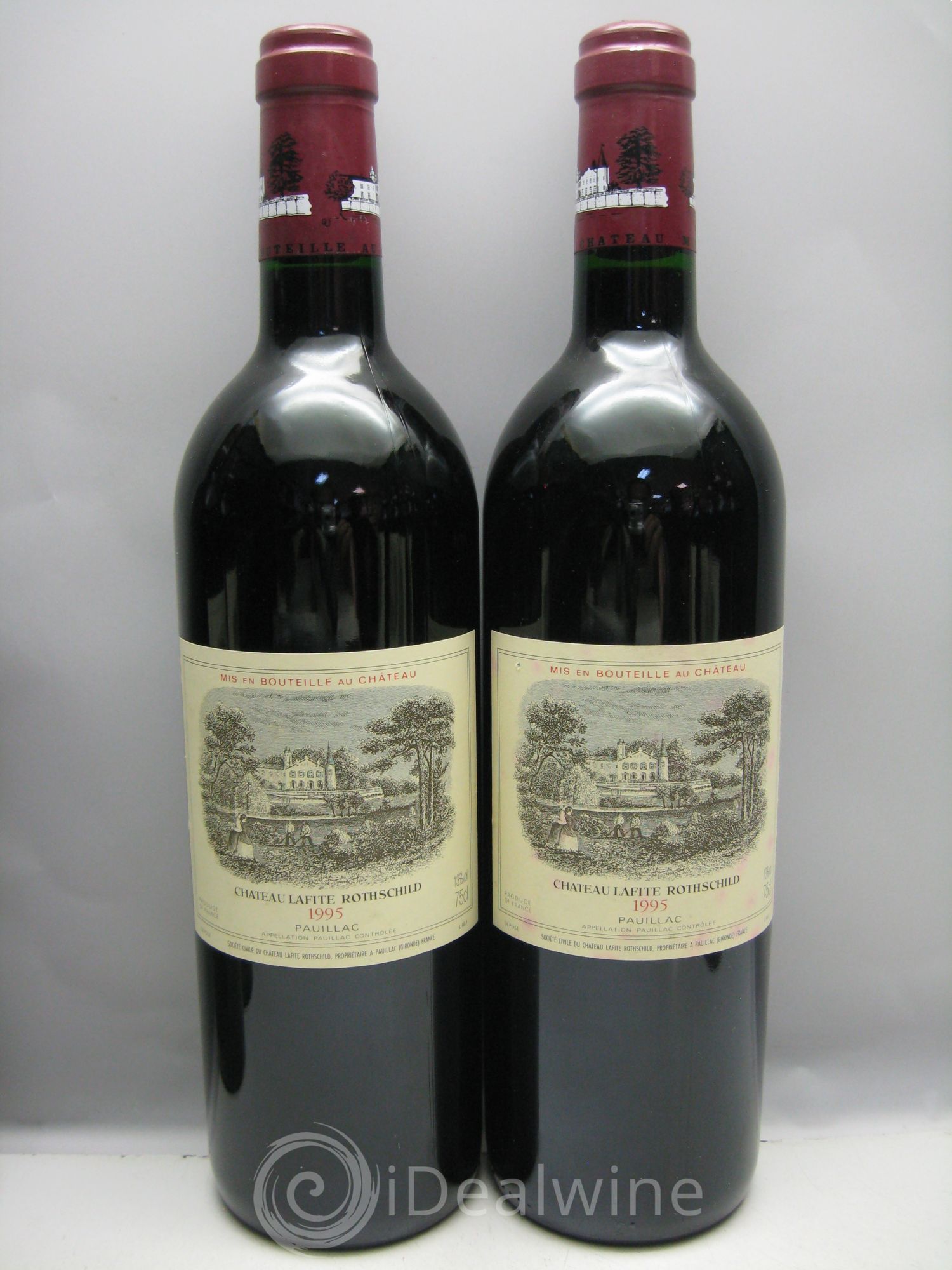 Château Lafite Rothschild 1er Grand Cru Classé 1995 - Lot de 12 bouteilles - 1