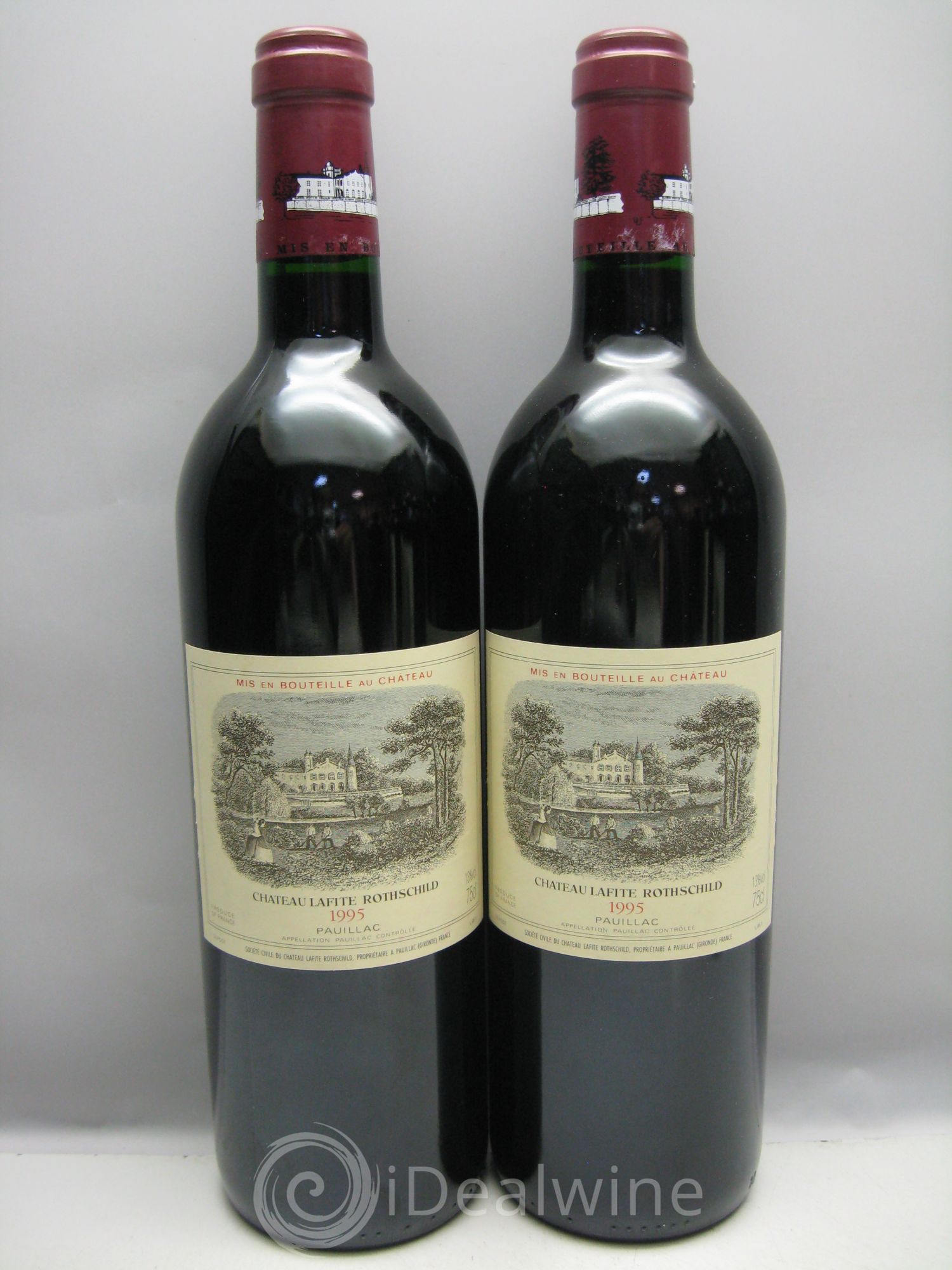 Château Lafite Rothschild 1er Grand Cru Classé 1995 - Lot de 12 bouteilles - 2