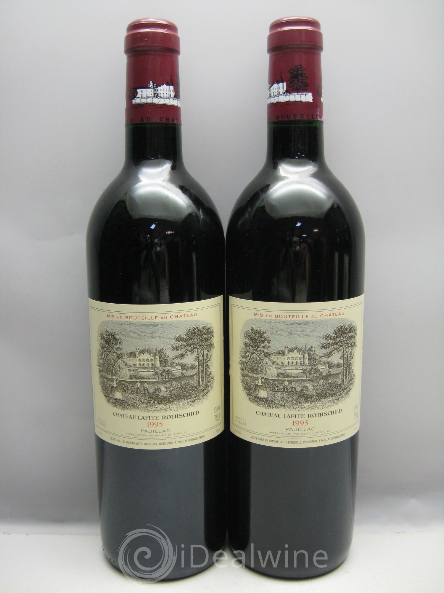 Château Lafite Rothschild 1er Grand Cru Classé 1995 - Lot de 12 bouteilles - 5