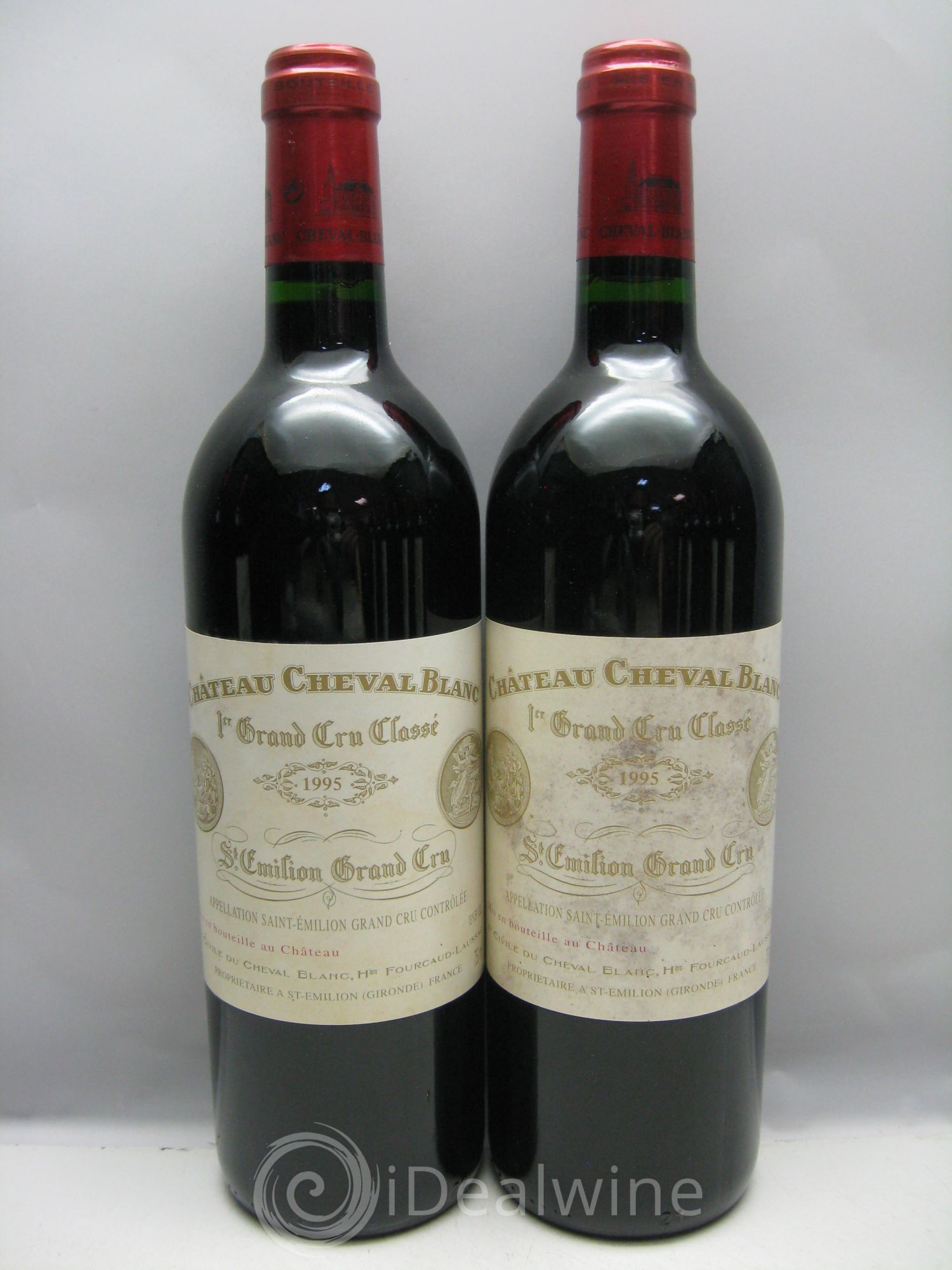 Château Cheval Blanc 1er Grand Cru Classé A 1995 - Lot de 12 bouteilles - 1