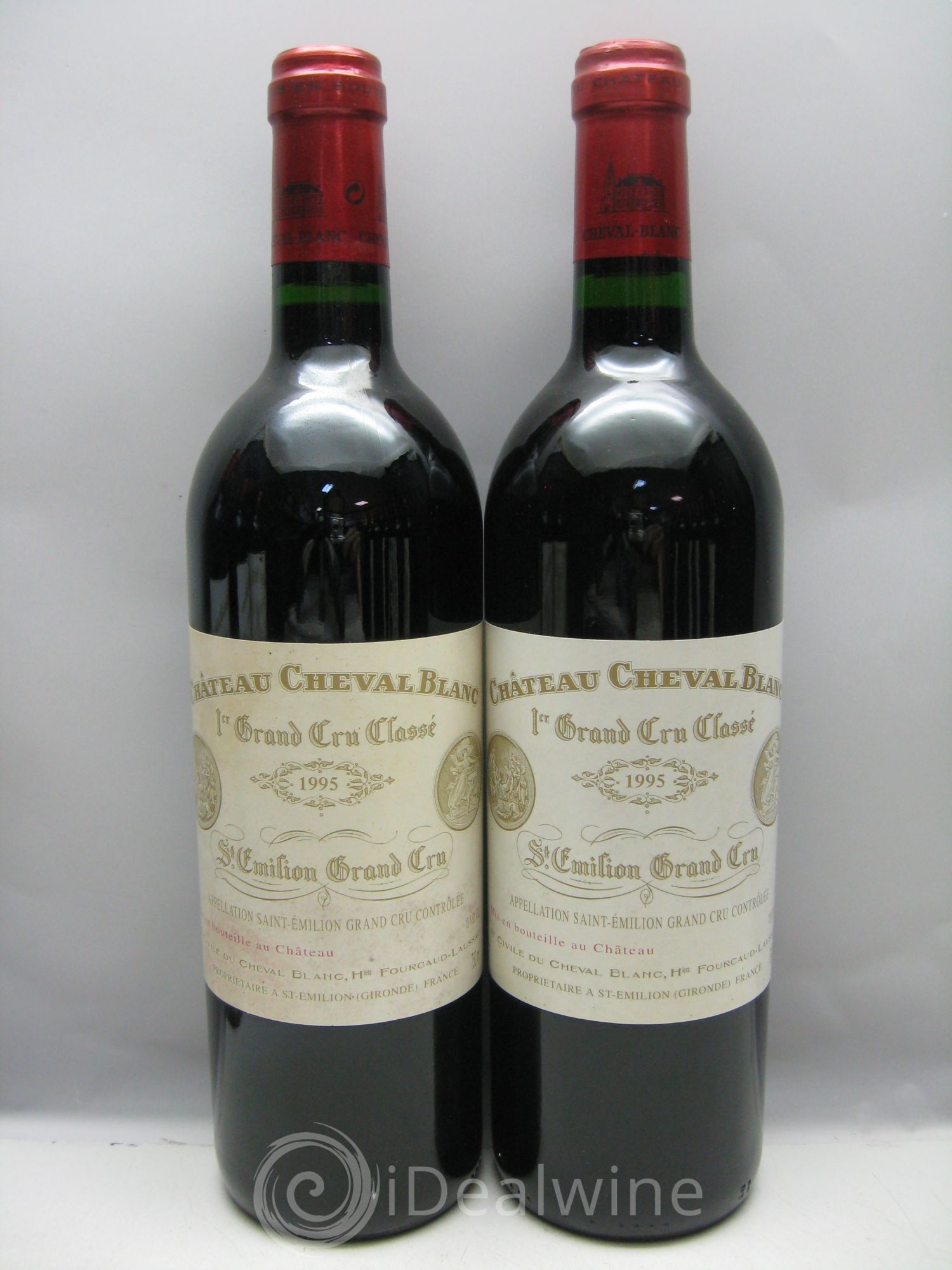 Château Cheval Blanc 1er Grand Cru Classé A 1995 - Lot de 12 bouteilles - 2