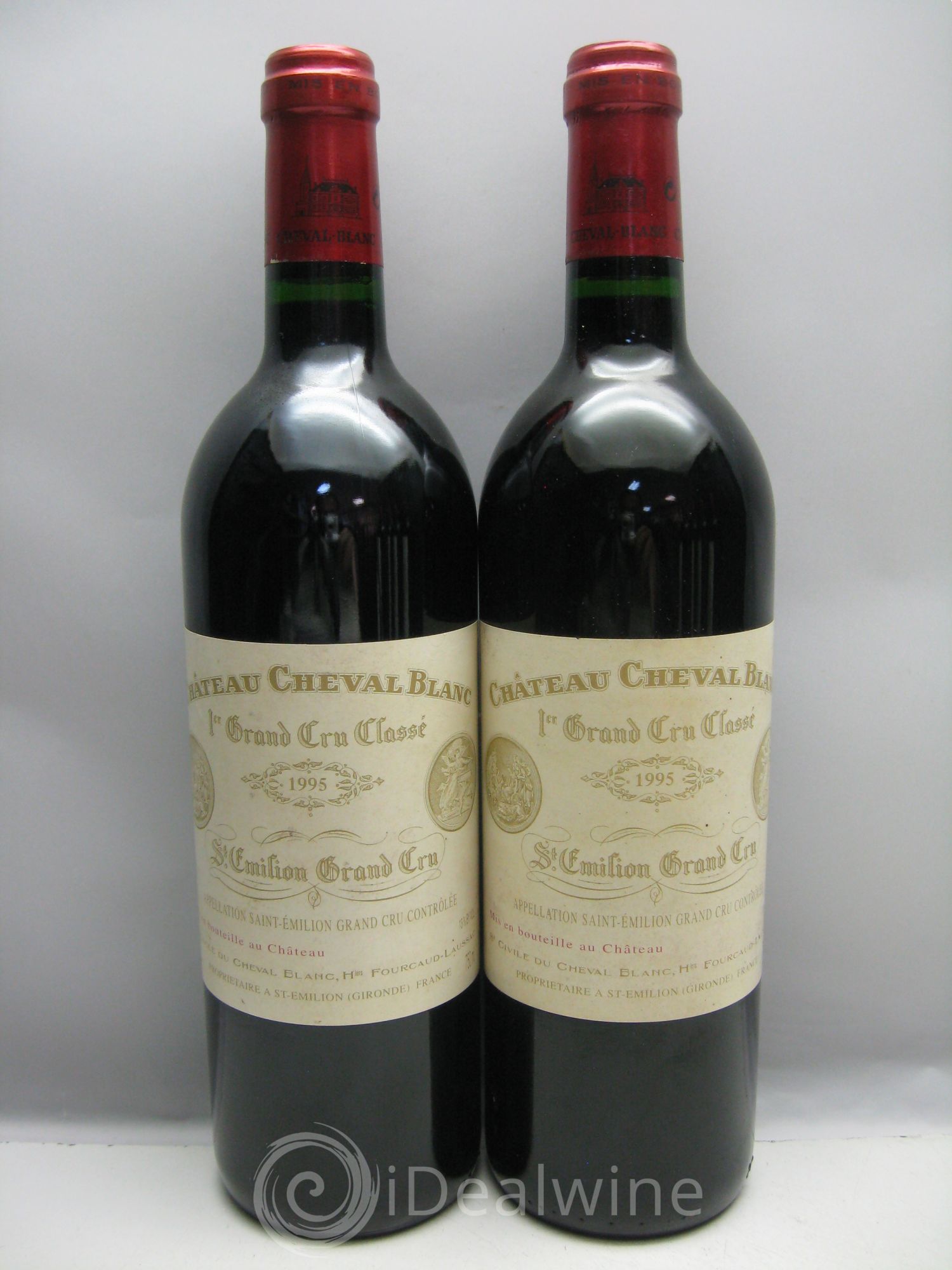 Château Cheval Blanc 1er Grand Cru Classé A 1995 - Lot de 12 bouteilles - 3