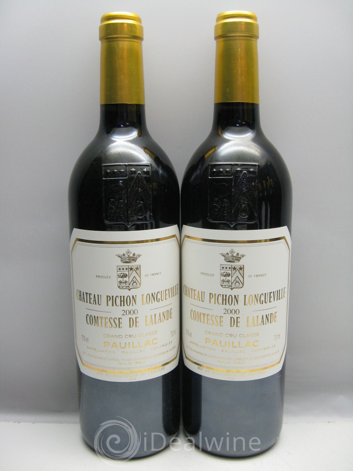 Château Pichon Longueville Comtesse de Lalande 2ème Grand Cru Classé 2000 - Lot de 12 bouteilles - 1