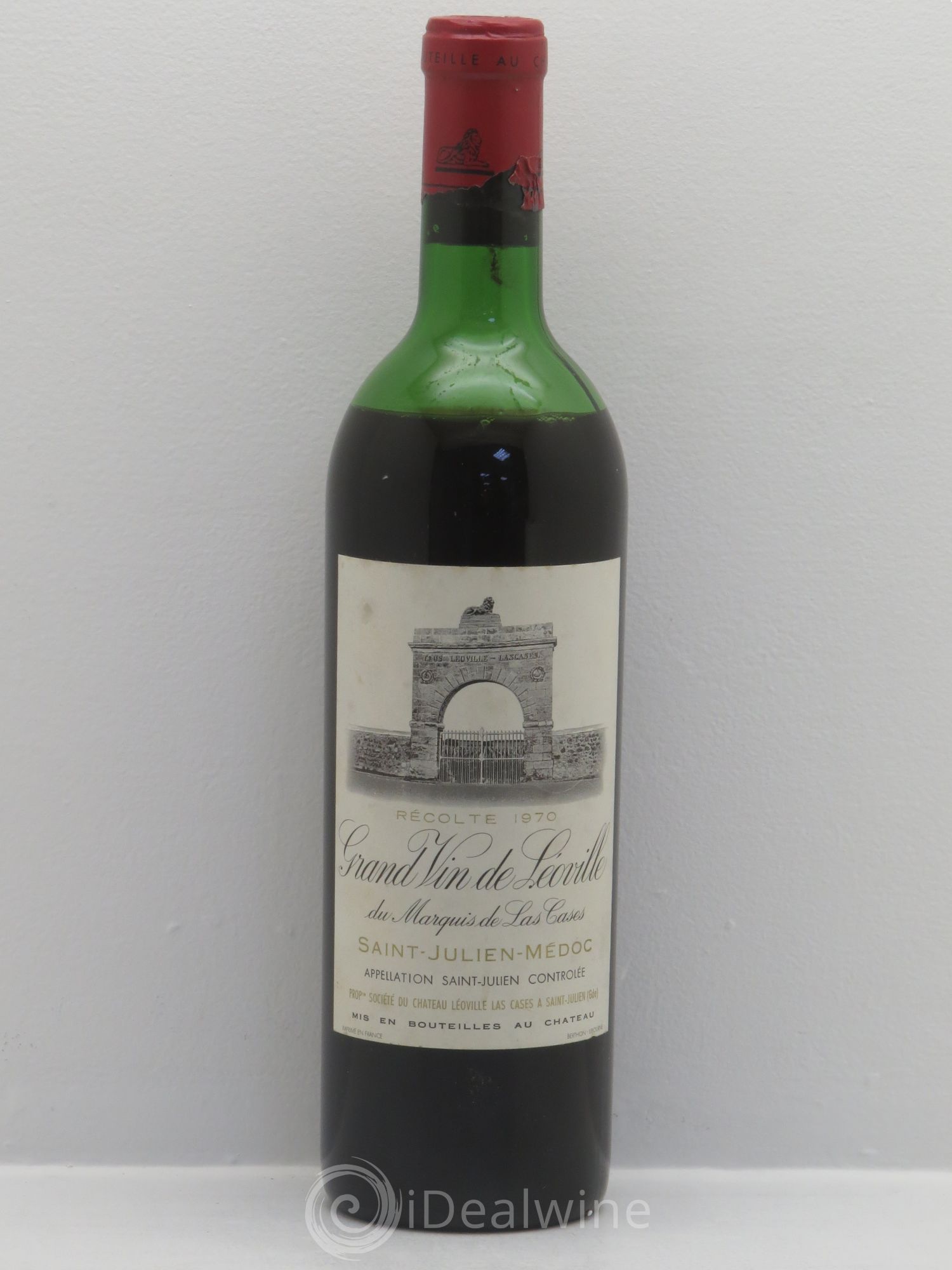 Château Léoville Las Cases 2ème Grand Cru Classé 1970 - Lot de 1 bouteille - 0