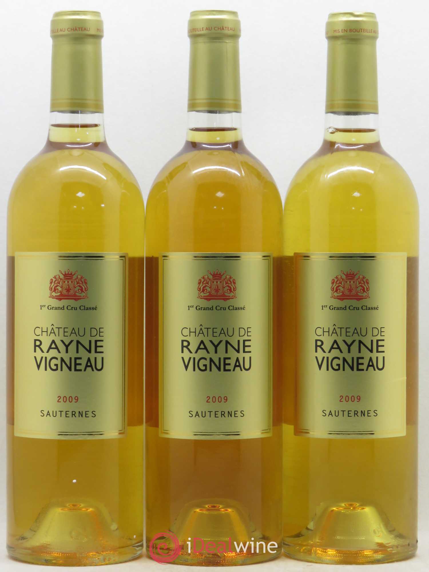 Château de Rayne Vigneau 1er Grand Cru Classé 2009 - Lotto di 3 bottiglie - 0