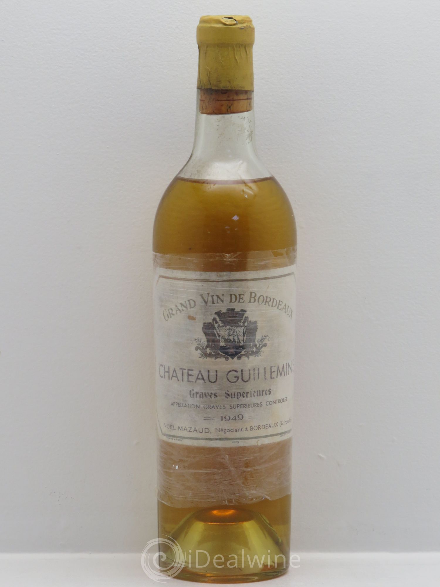 Graves Château Guillemins 1949 - Posten von 1 Flasche - 0