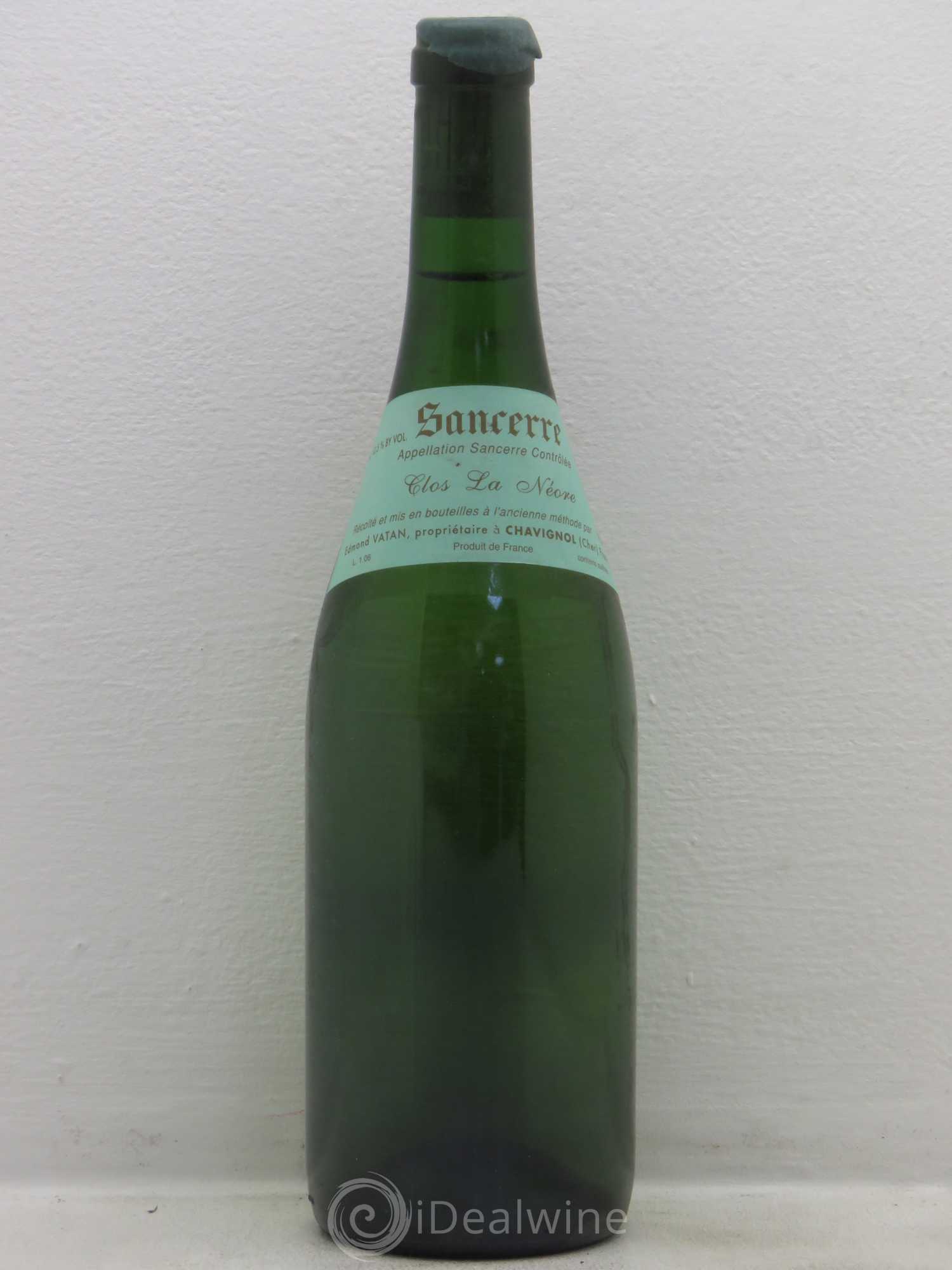 Sancerre Clos la Neore Edmond Vatan 2005 - Lot de 1 bouteille - 0