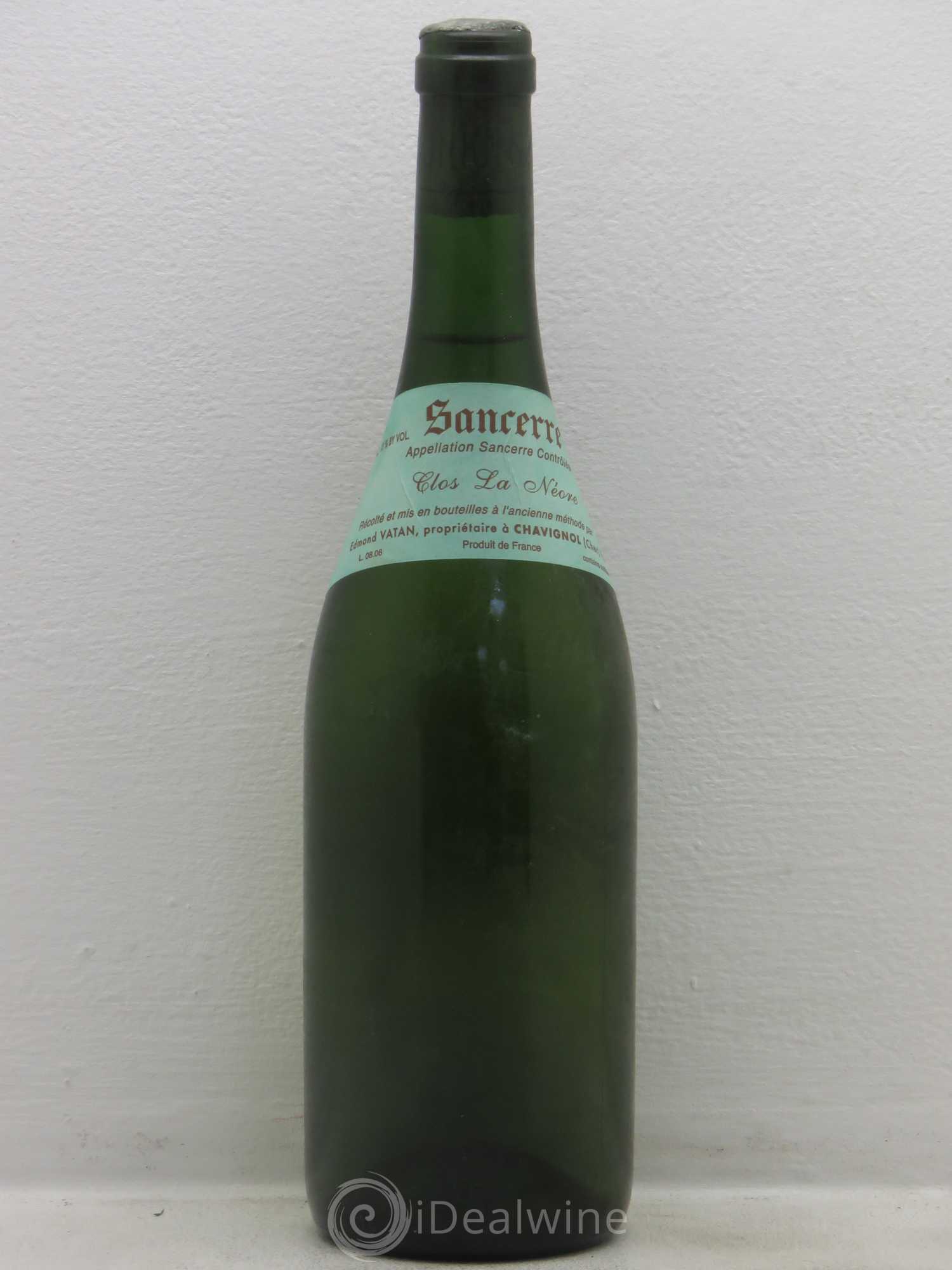 Sancerre Clos la Neore Edmond Vatan 2007 - Lot de 1 bouteille - 0