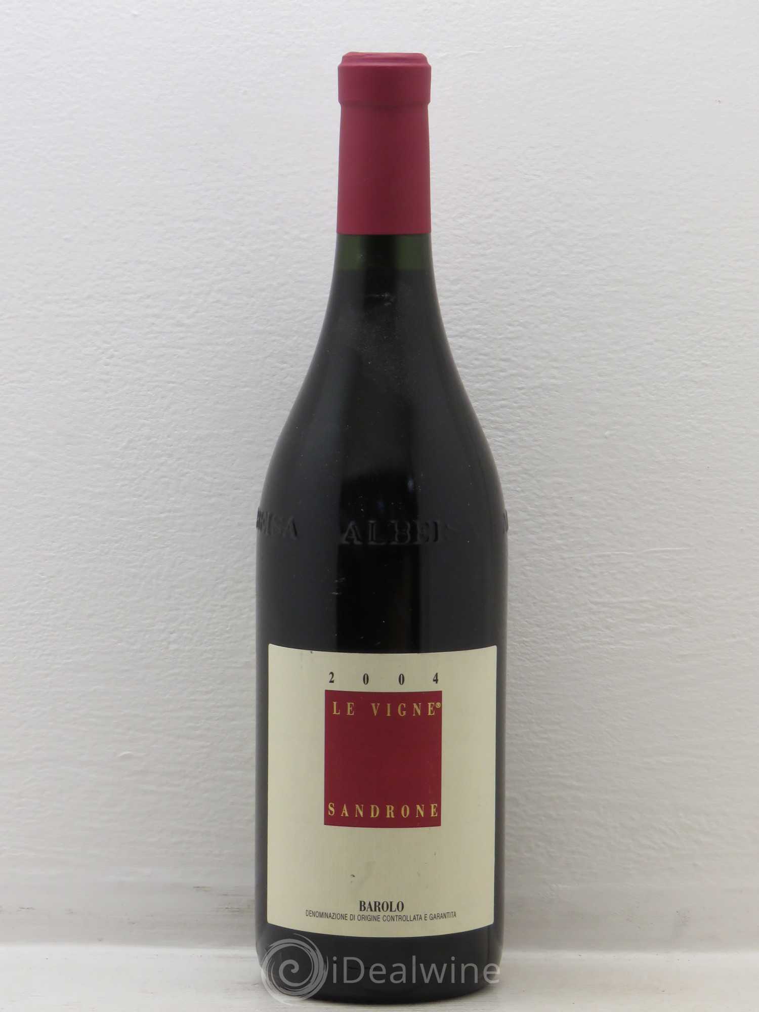 Barolo DOCG Le Vigne Luciano Sandrone 2004 - Lot de 1 bouteille - 0