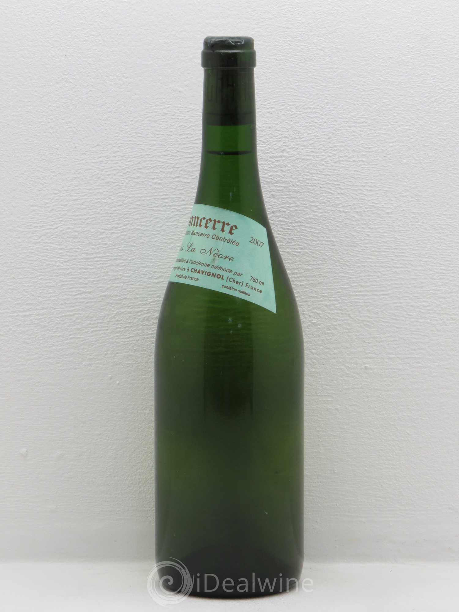 Sancerre Clos la Neore Edmond Vatan 2007 - Lot de 1 bouteille - 1