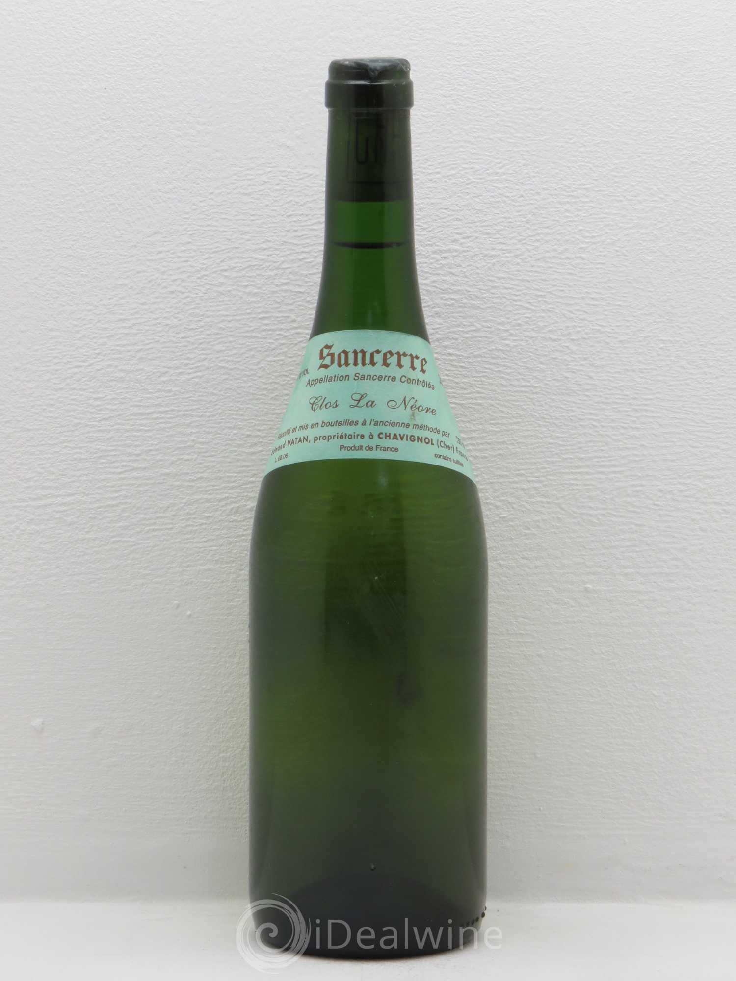 Sancerre Clos la Neore Edmond Vatan 2007 - Lot de 1 bouteille - 0