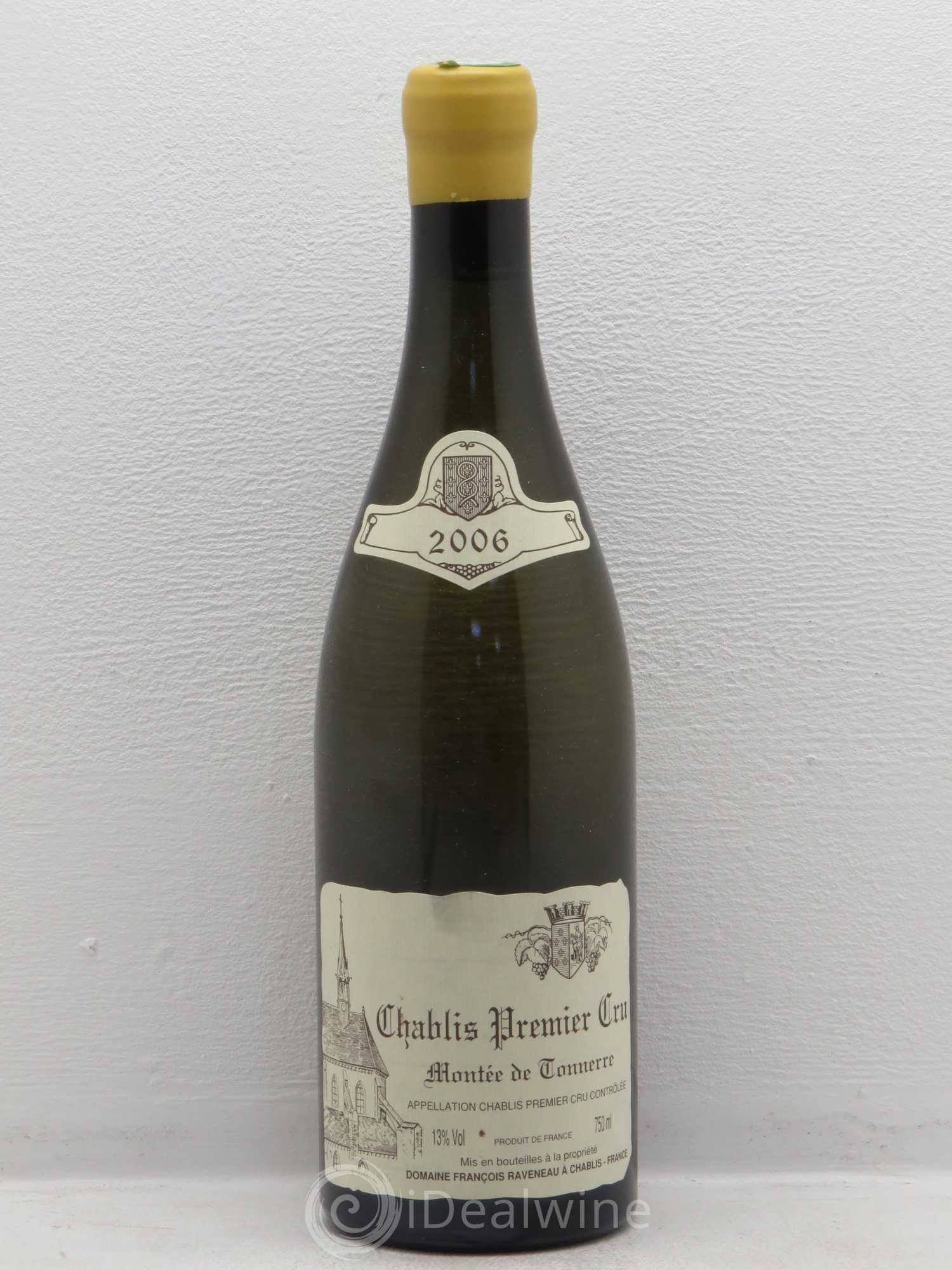 Chablis 1er Cru Montée de Tonnerre Raveneau (Domaine) 2006 - Lot de 1 bouteille - 0