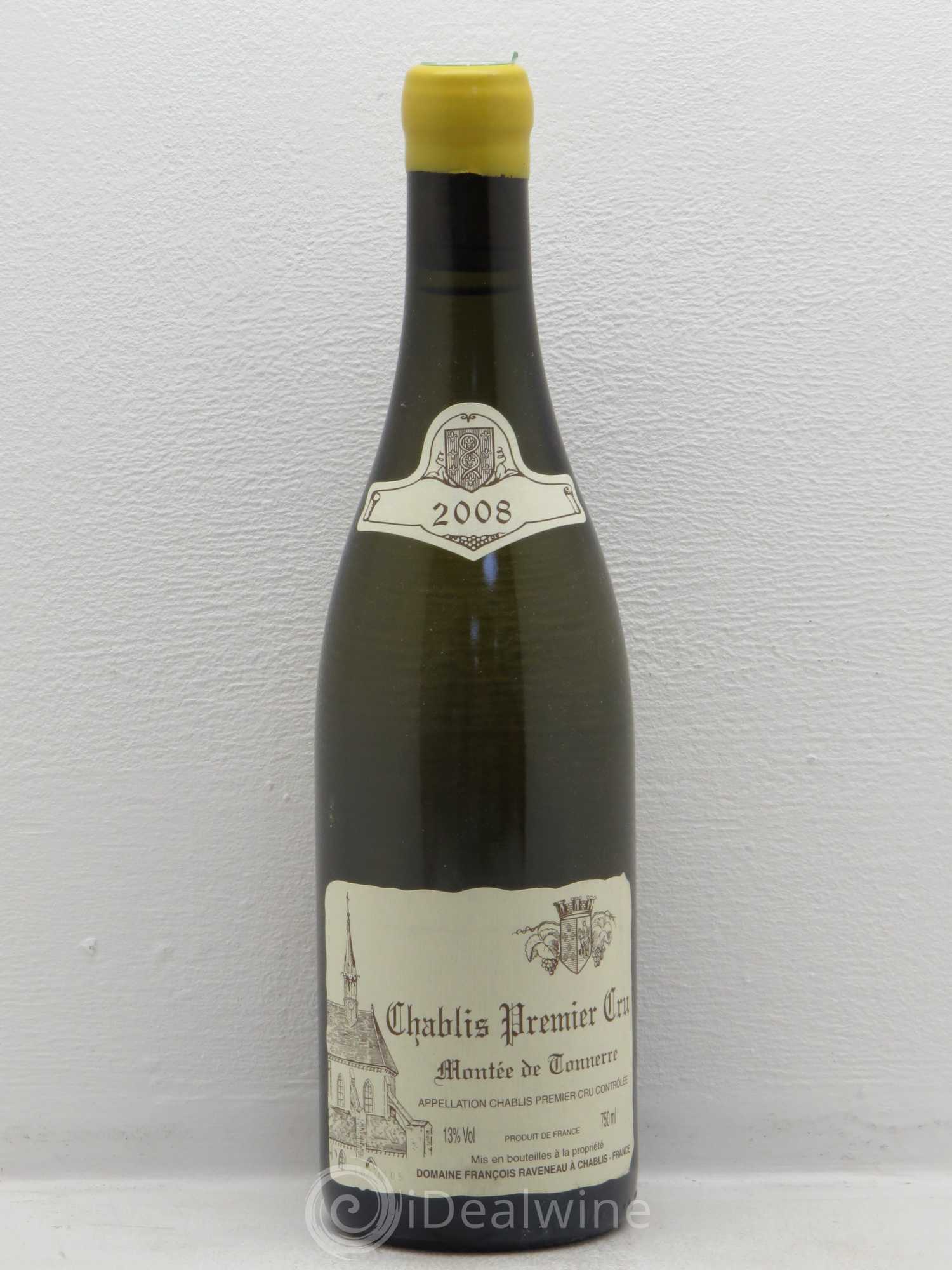 Chablis 1er Cru Montée de Tonnerre Raveneau (Domaine) 2008 - Lot de 1 bouteille - 0