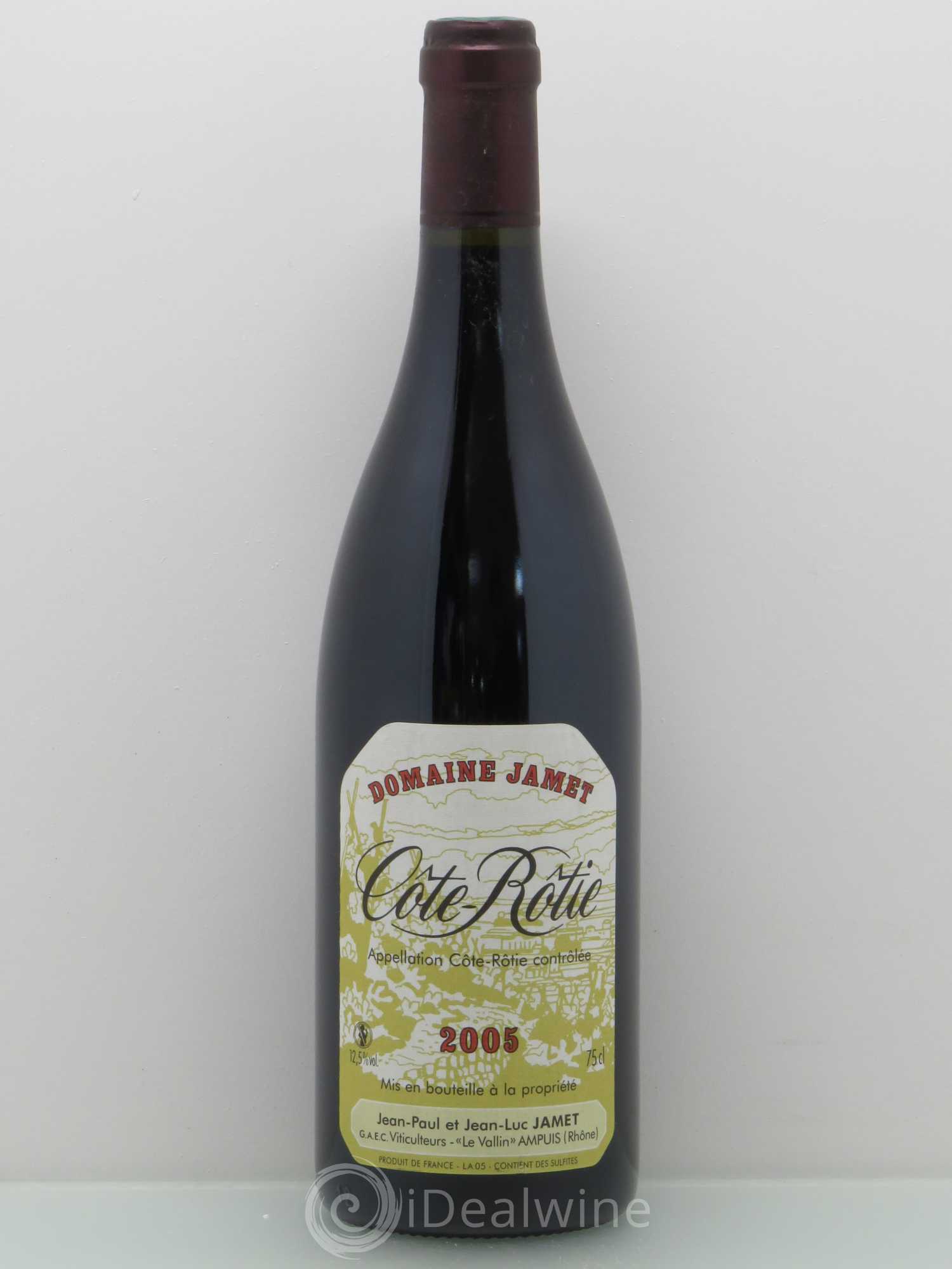 Côte-Rôtie Jamet (Domaine) 2005 - Lot de 1 bouteille - 0