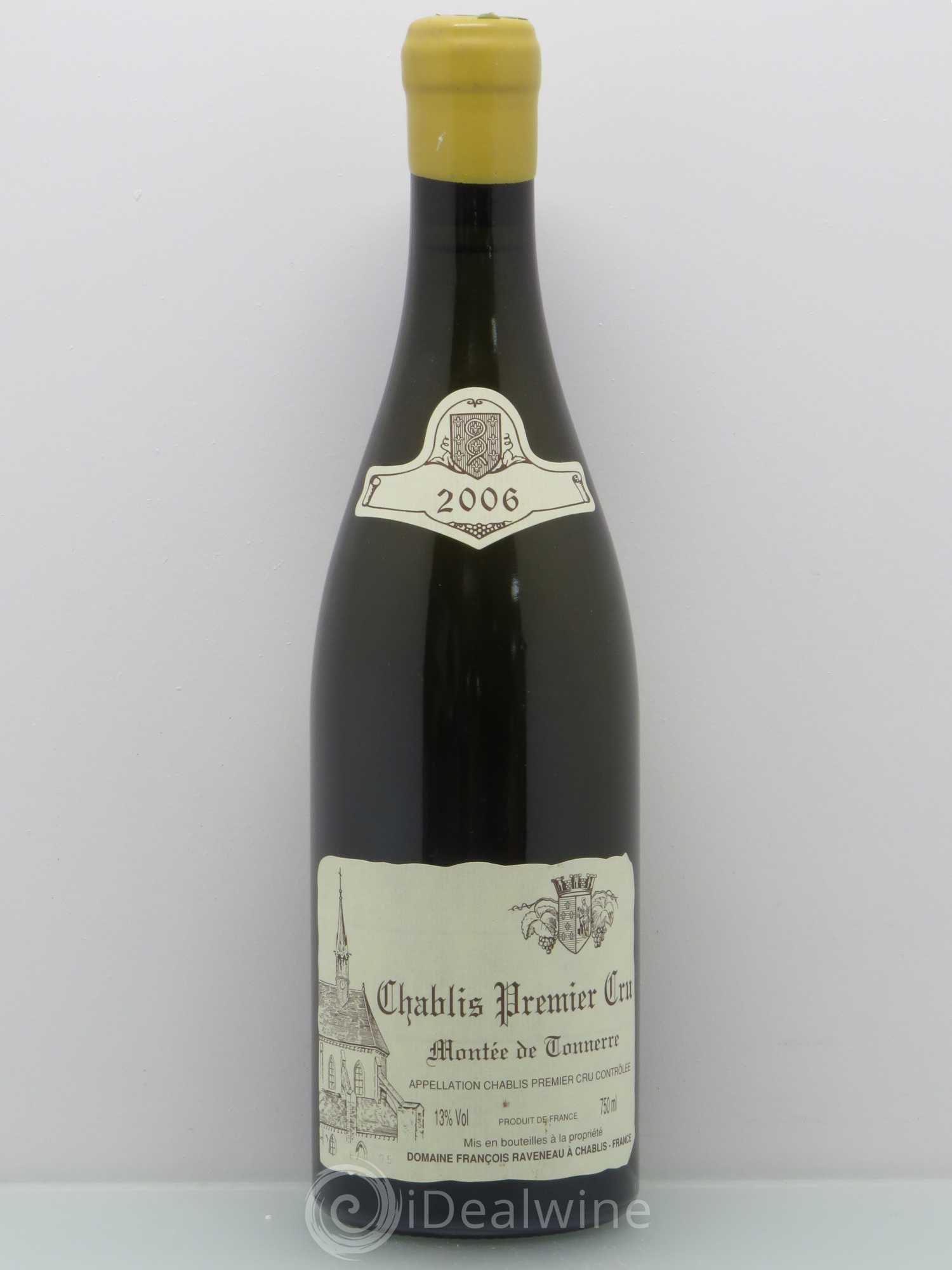 Chablis 1er Cru Montée de Tonnerre Raveneau (Domaine) 2006 - Lot de 1 bouteille - 0