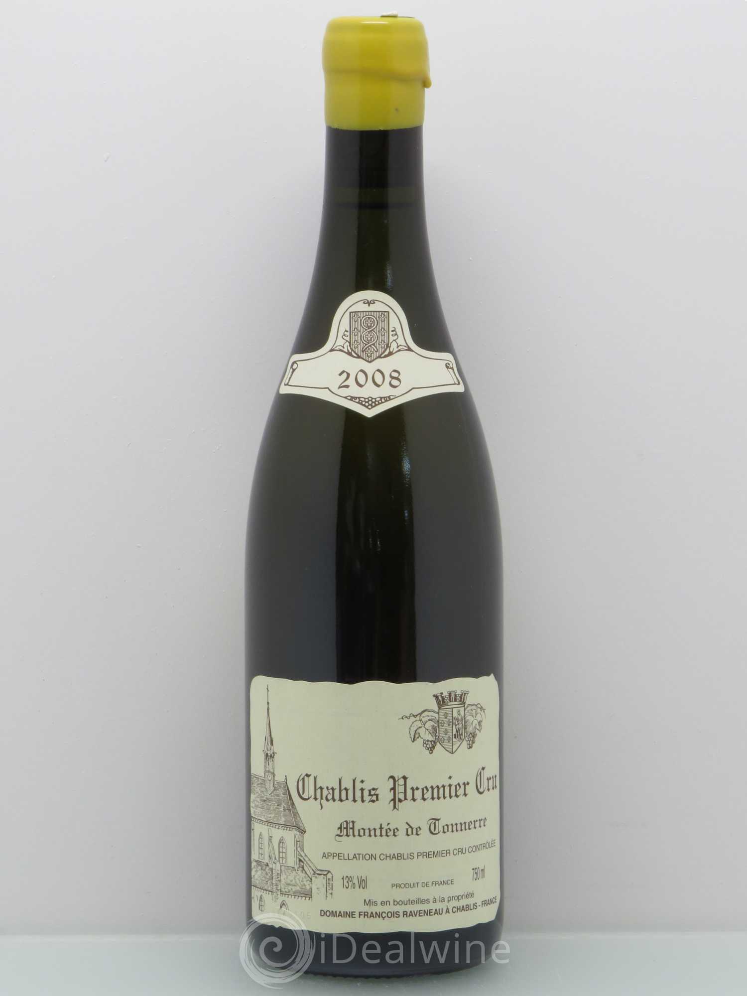 Chablis 1er Cru Montée de Tonnerre Raveneau (Domaine) 2008 - Lot de 1 bouteille - 0