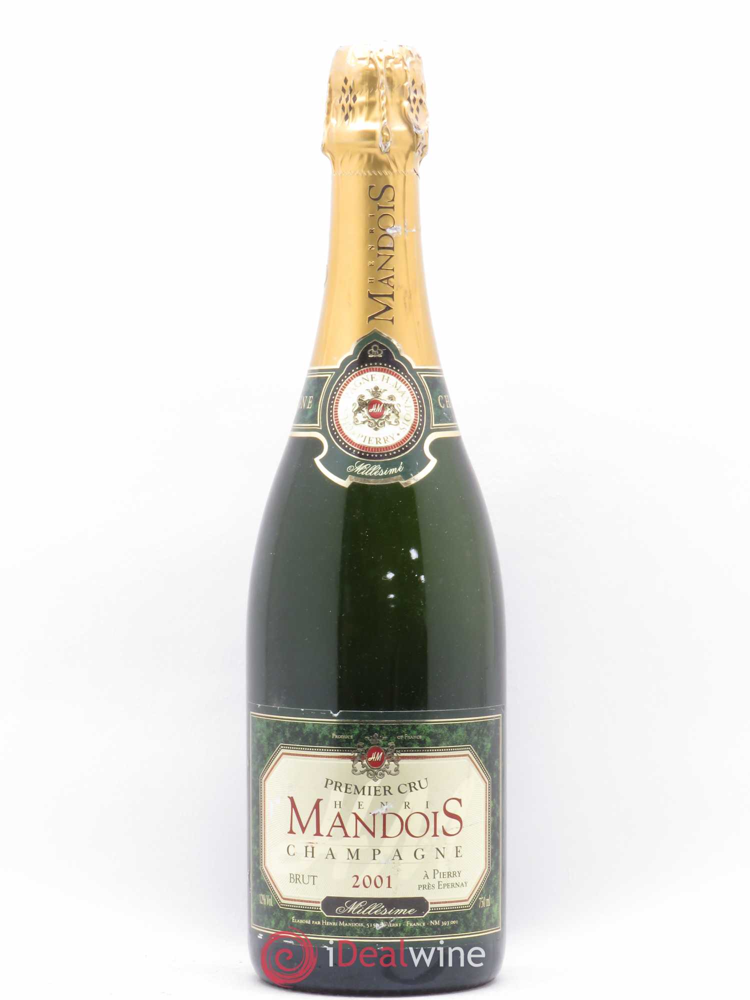 Champagne 2001 - Posten von 1 Flasche - 0