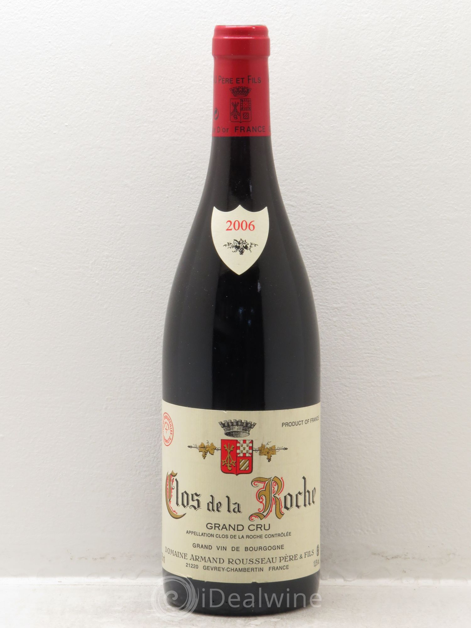 Clos de la Roche Grand Cru Armand Rousseau (Domaine) 2006 - Posten von 1 Flasche - 0