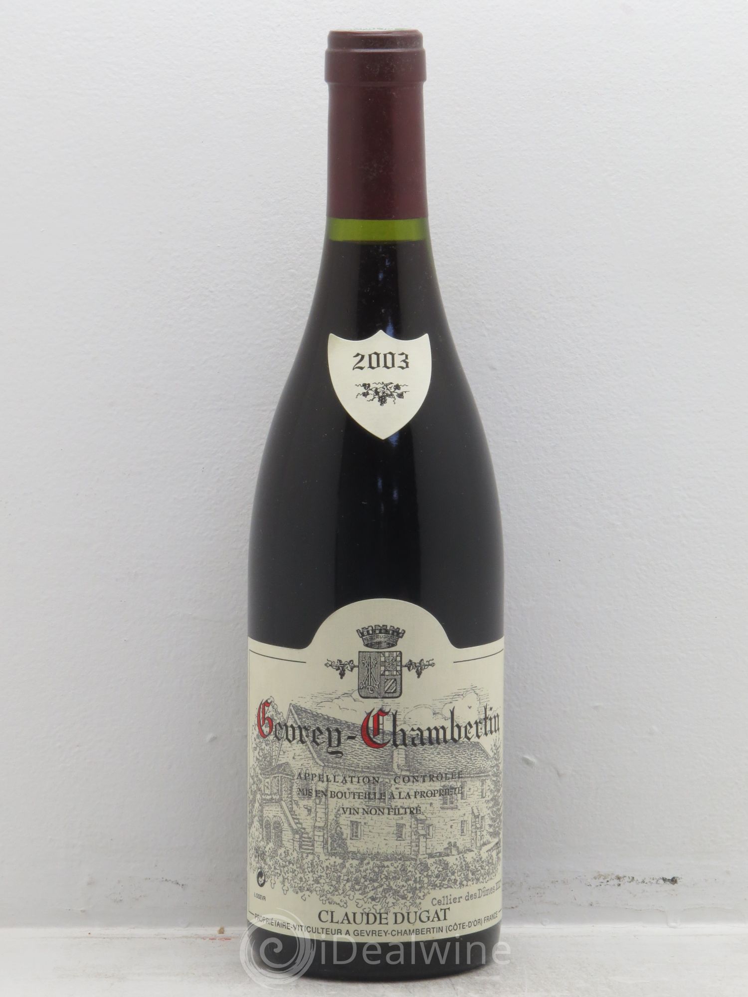 Gevrey-Chambertin Claude Dugat 2003 - Lot de 1 bouteille - 0