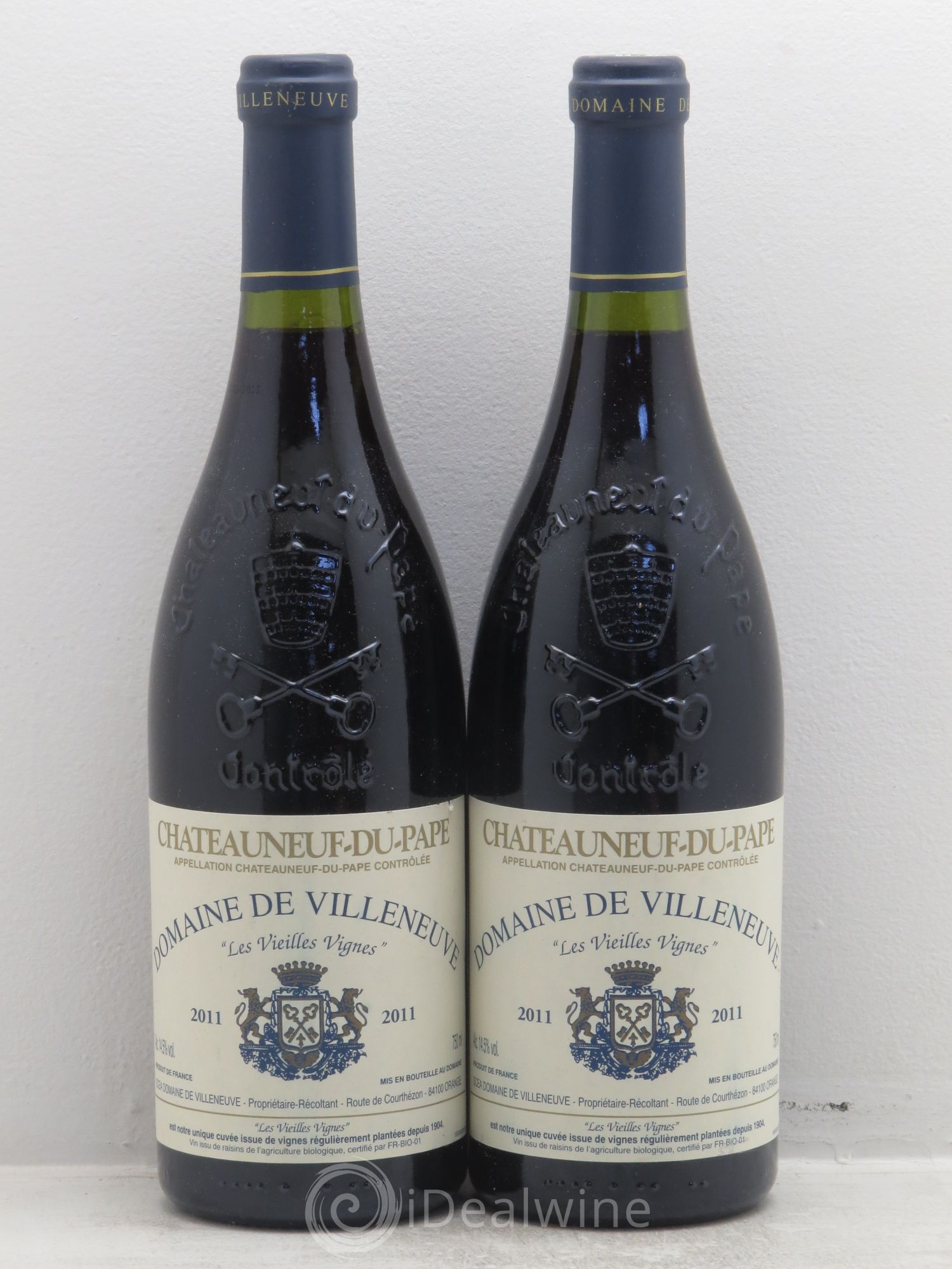 Châteauneuf-du-Pape 2011 - Posten von 2 Flaschen - 0