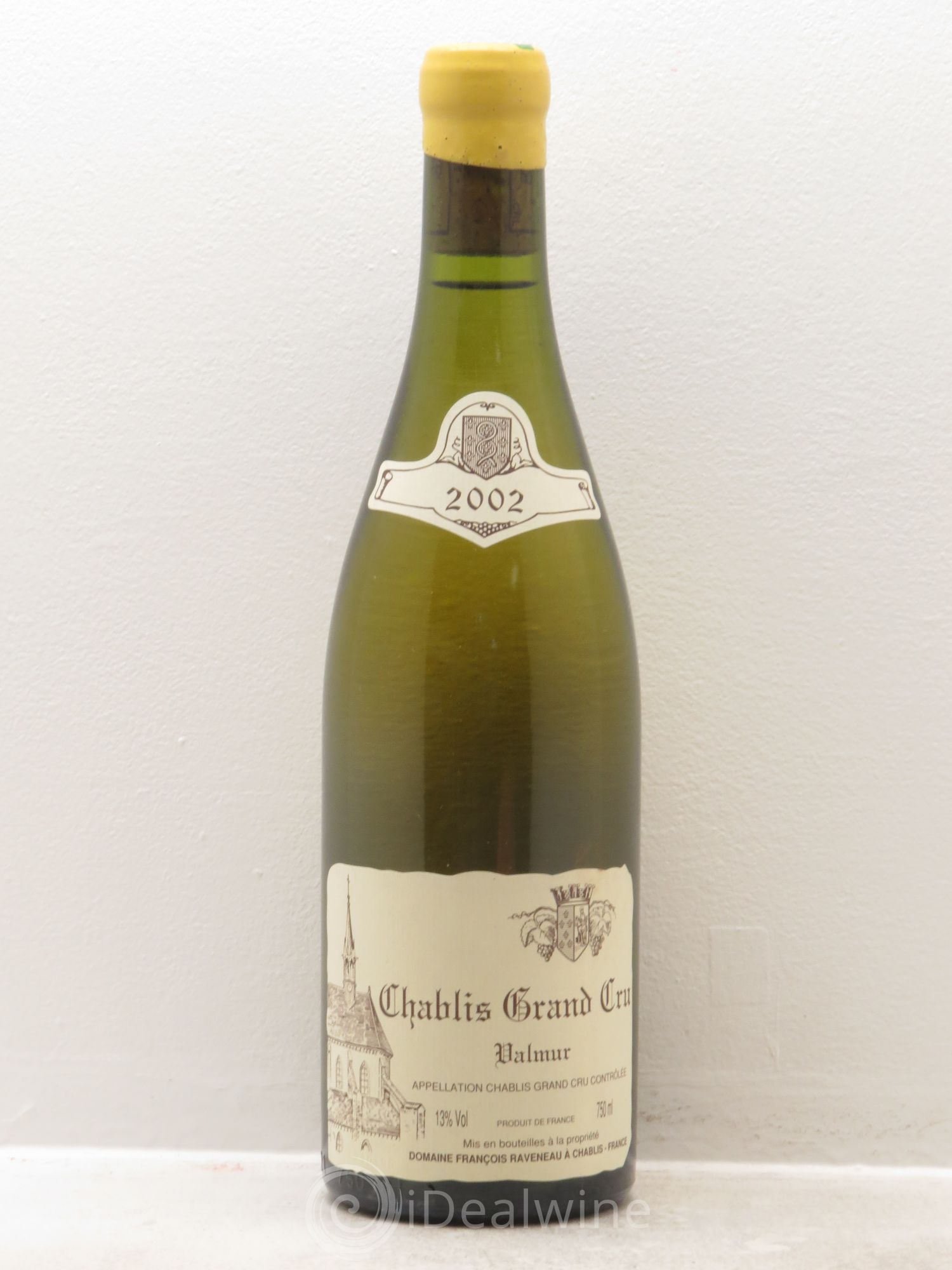 Chablis Grand Cru Valmur Raveneau (Domaine) 2002 - Lot de 1 bouteille - 0