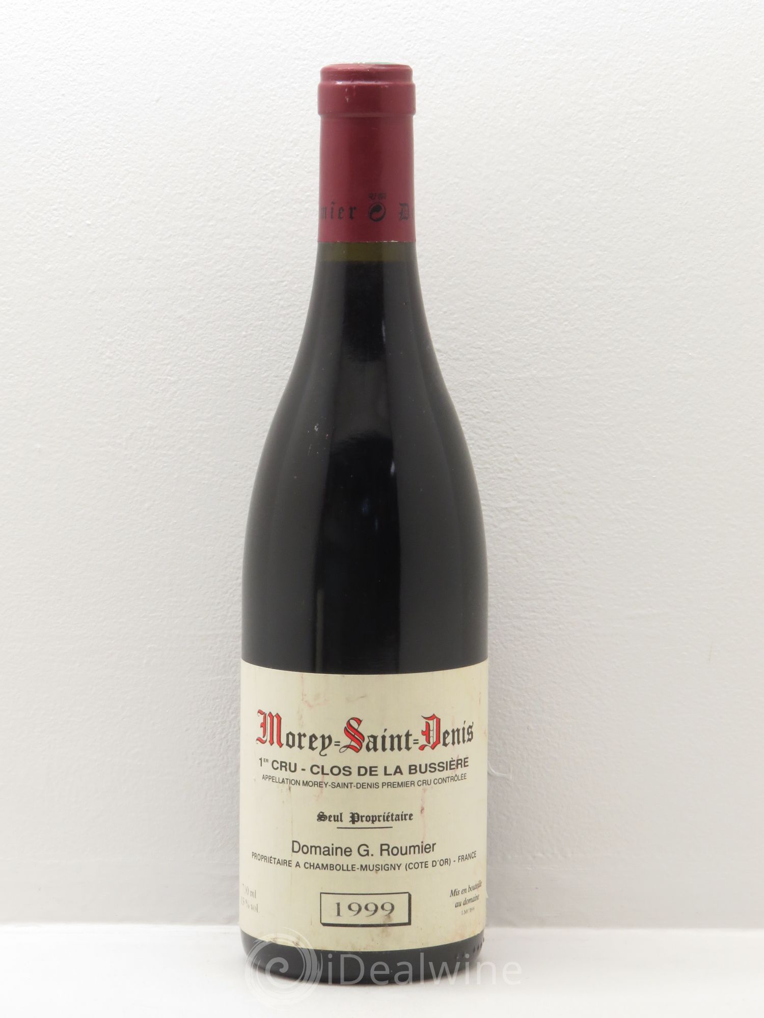 Morey-Saint-Denis 1er Cru Clos de la Bussière Georges Roumier (Domaine) 1999 - Lot de 1 bouteille - 0