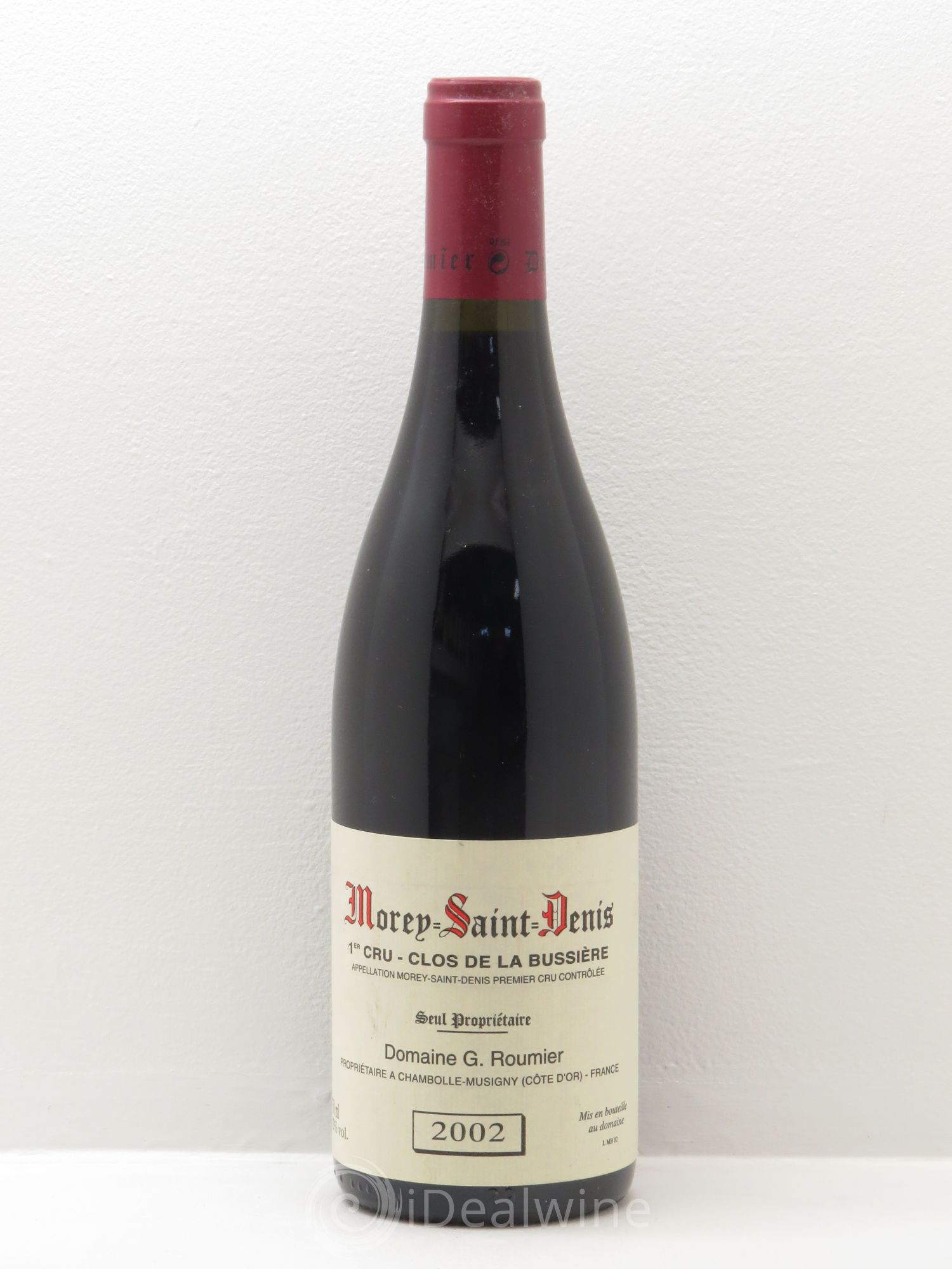 Morey-Saint-Denis 1er Cru Clos de la Bussière Georges Roumier (Domaine) 2002 - Lot de 1 bouteille - 0