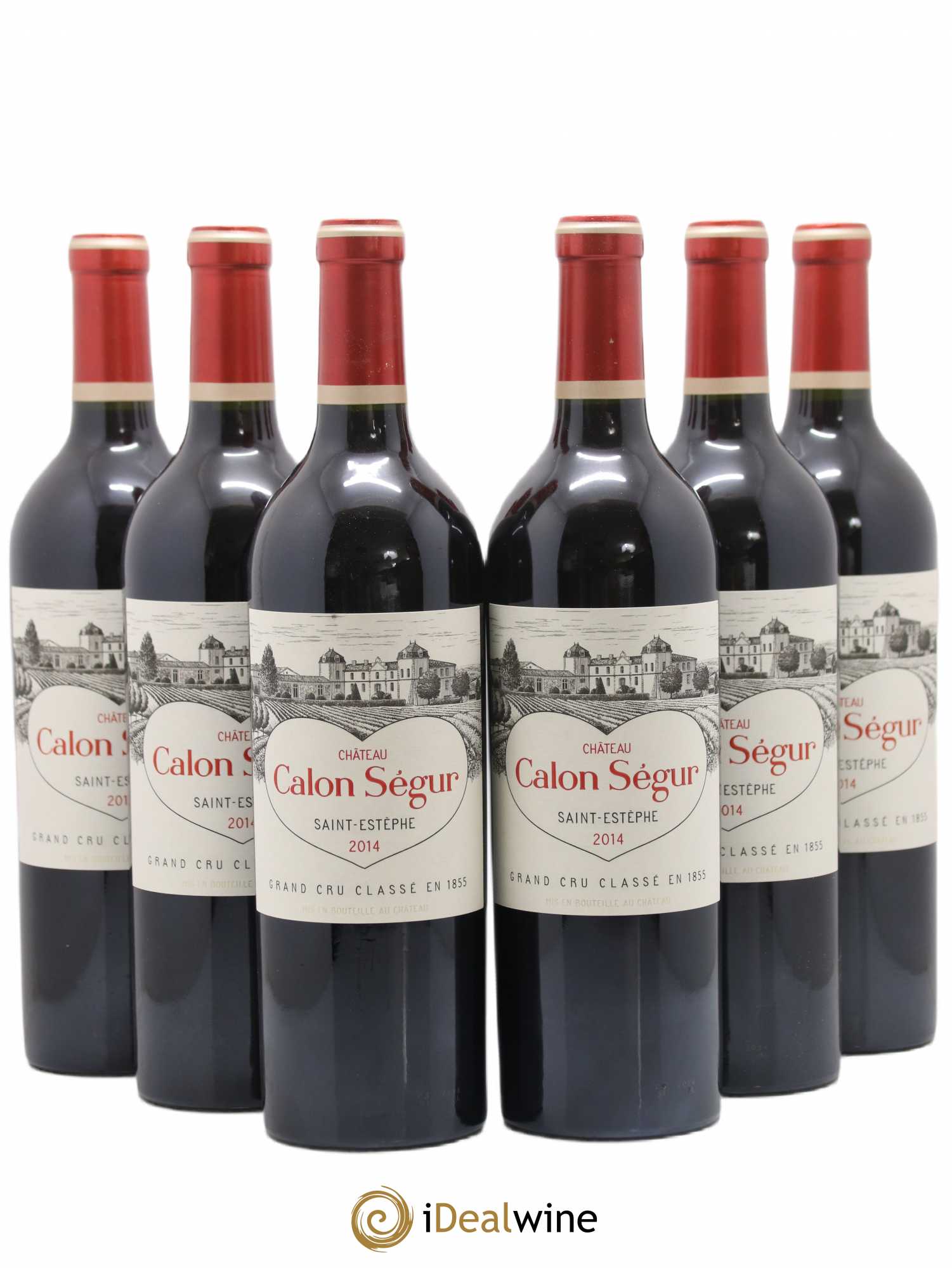 Château Calon Ségur 3ème Grand Cru Classé 2014 - Lot de 6 bouteilles - 0