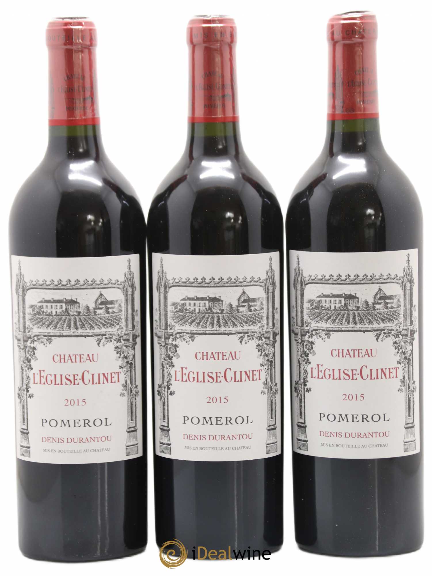 Château l' Église Clinet 2015 - Lot de 6 bouteilles - 1