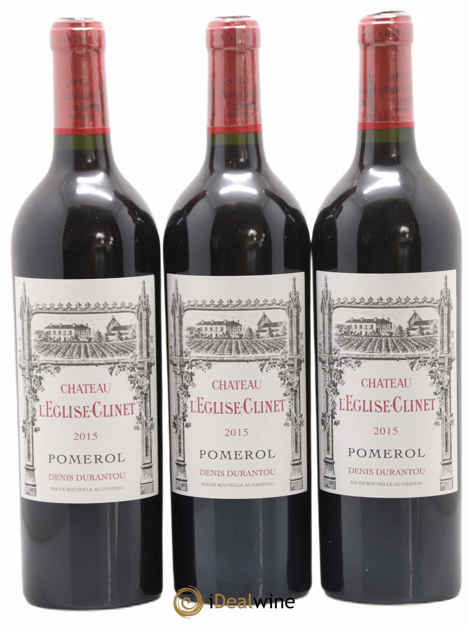 Château l' Église Clinet 2015 - Lot de 6 bouteilles - 2
