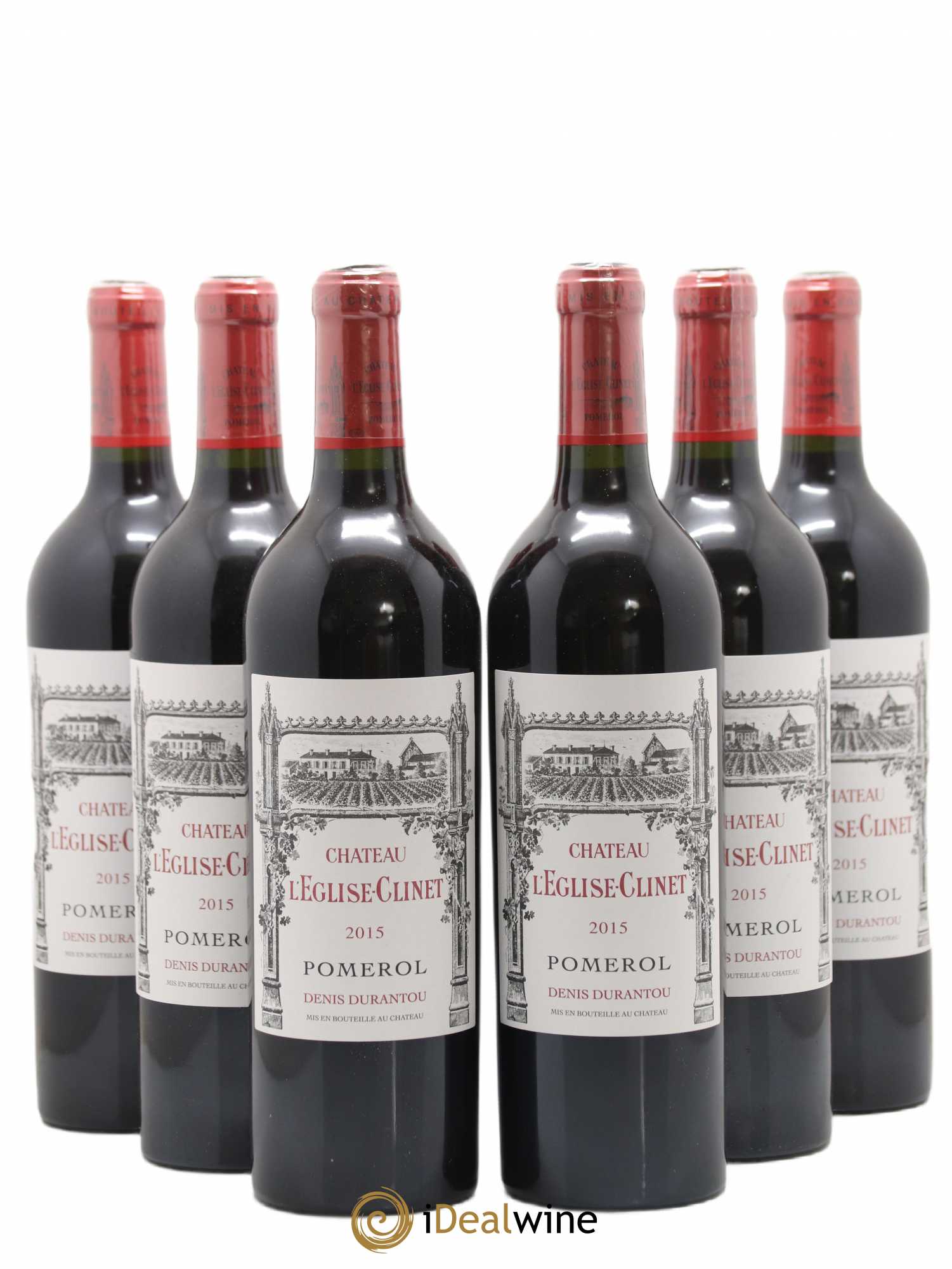 Château l' Église Clinet 2015 - Lot de 6 bouteilles - 0