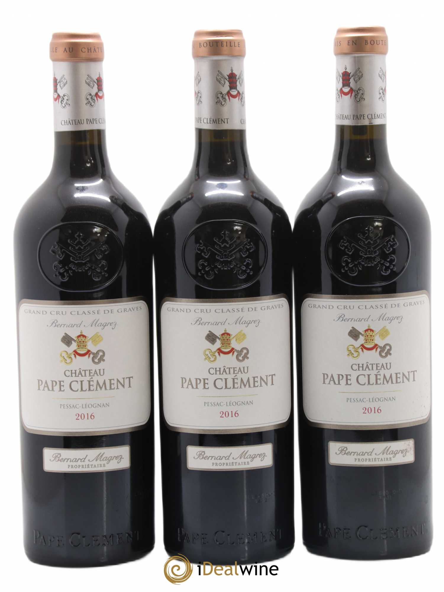 Château Pape Clément Cru Classé de Graves 2016 - Lot de 12 bouteilles - 1
