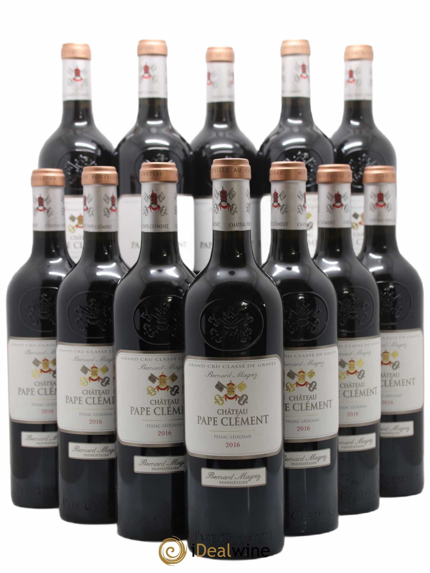 Château Pape Clément Cru Classé de Graves 2016 - Lot de 12 bouteilles - 0