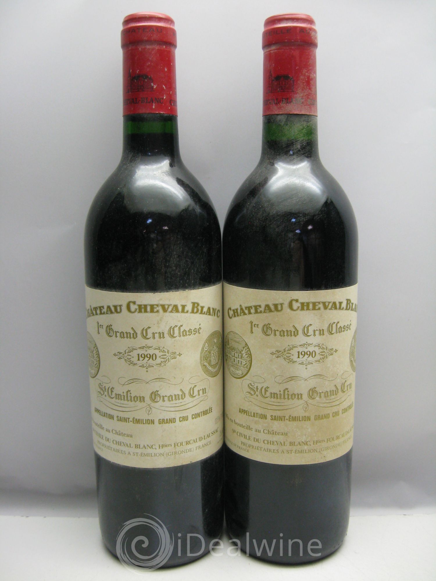 Château Cheval Blanc 1er Grand Cru Classé A 1990 - Lot de 6 bouteilles - 2
