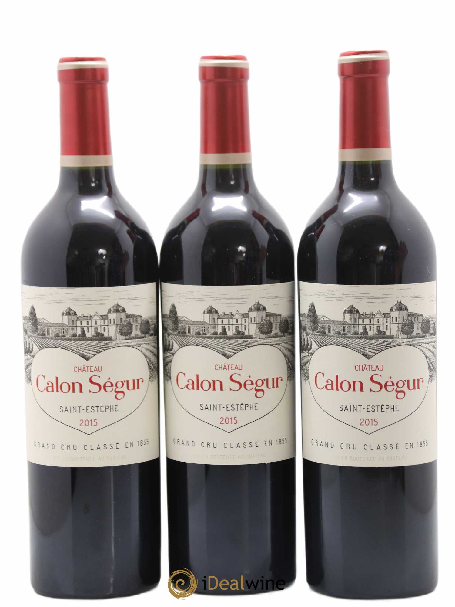 Château Calon Ségur 3ème Grand Cru Classé 2015 - Lot de 6 bouteilles - 2