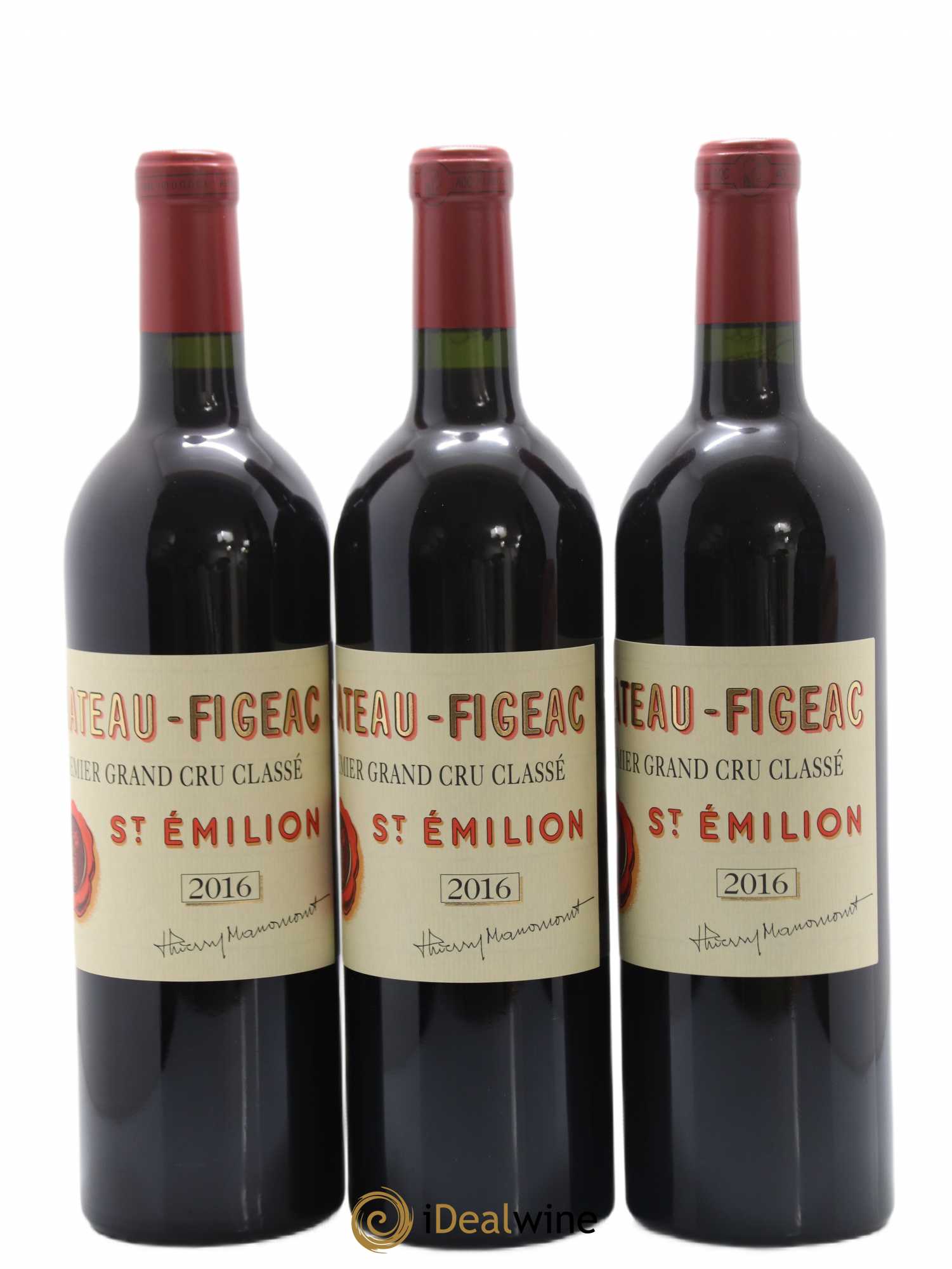 Château Figeac 1er Grand Cru Classé A 2016 - Lot de 6 bouteilles - 1