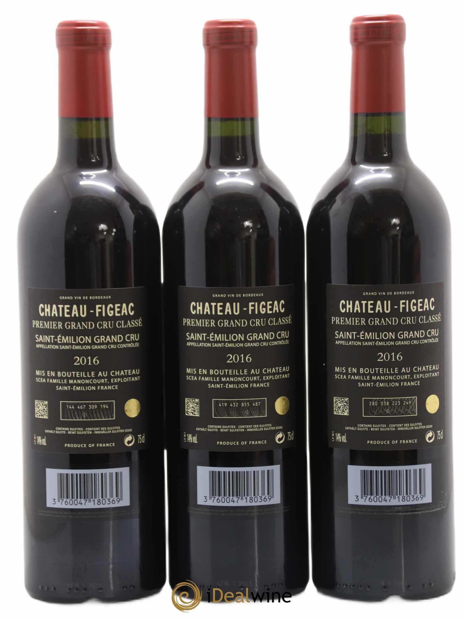 Château Figeac 1er Grand Cru Classé A 2016 - Lot de 6 bouteilles - 4
