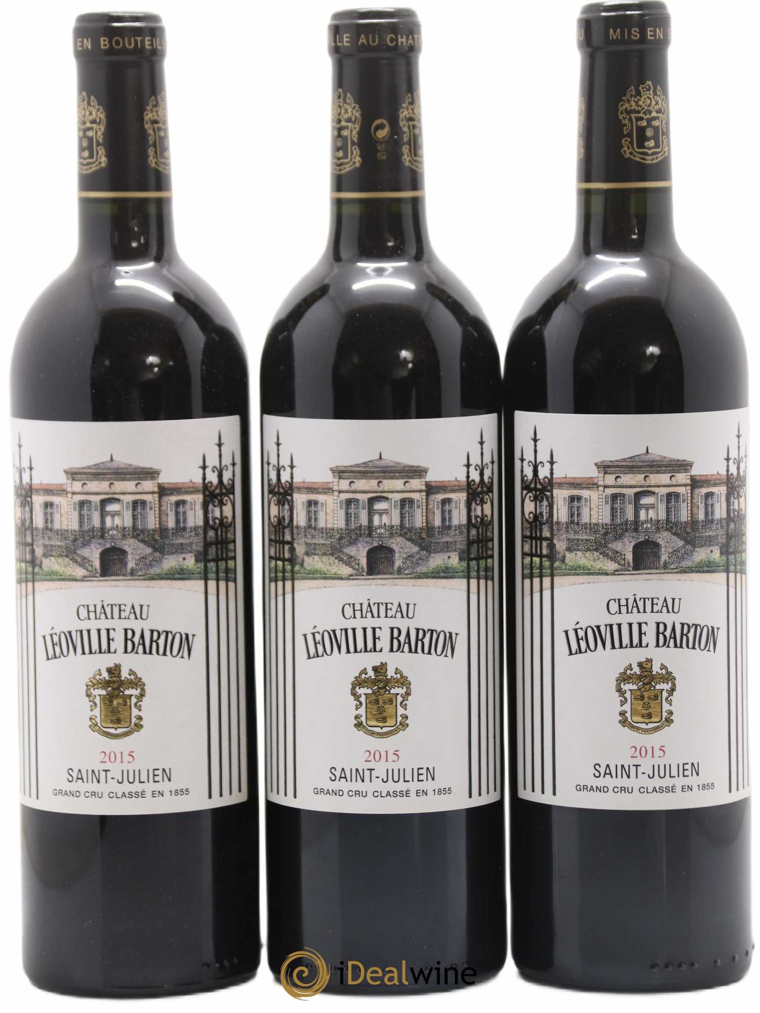 Château Léoville Barton 2ème Grand Cru Classé 2015 - Lot de 6 bouteilles - 1