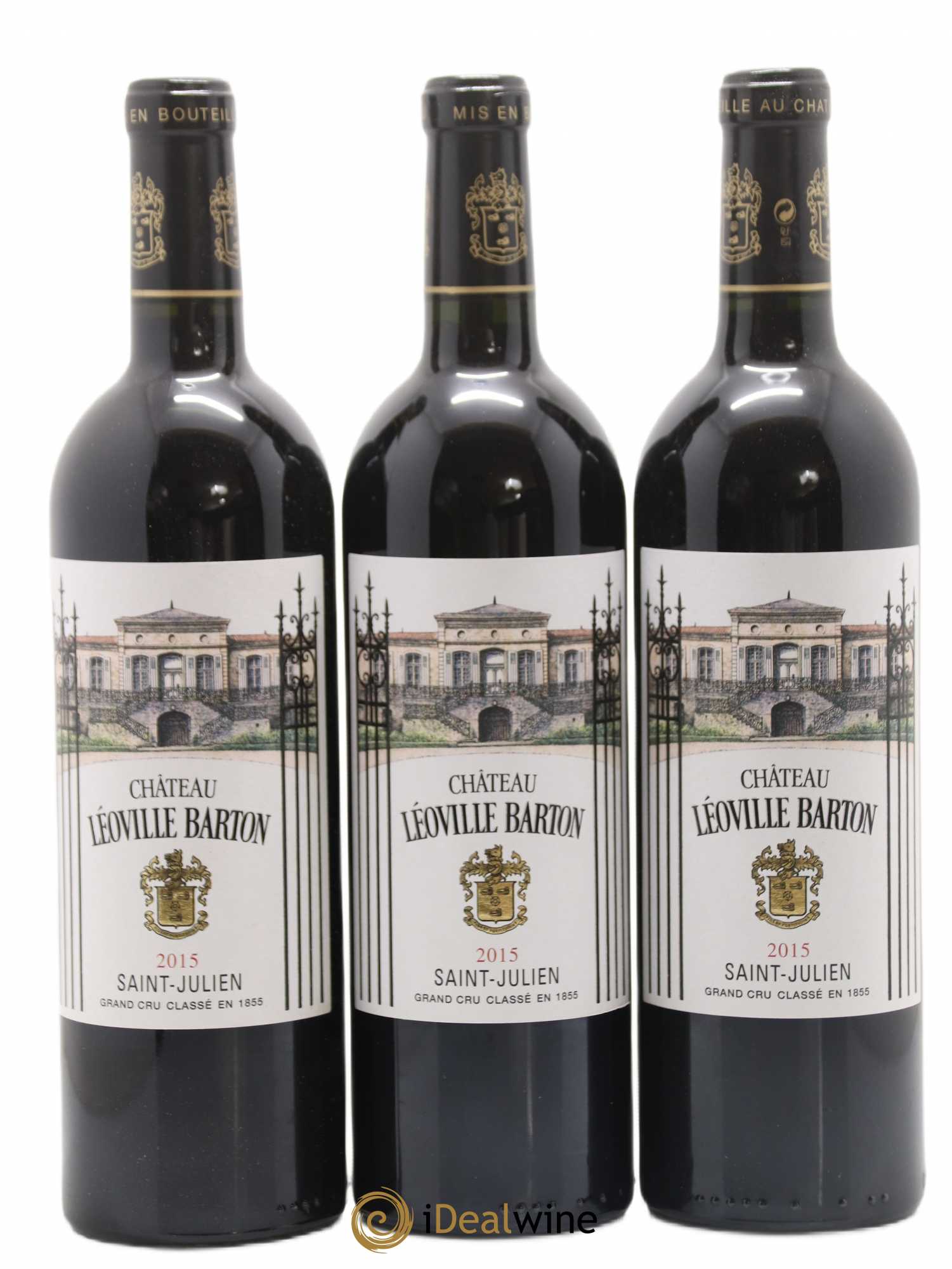 Château Léoville Barton 2ème Grand Cru Classé 2015 - Lot de 6 bouteilles - 2