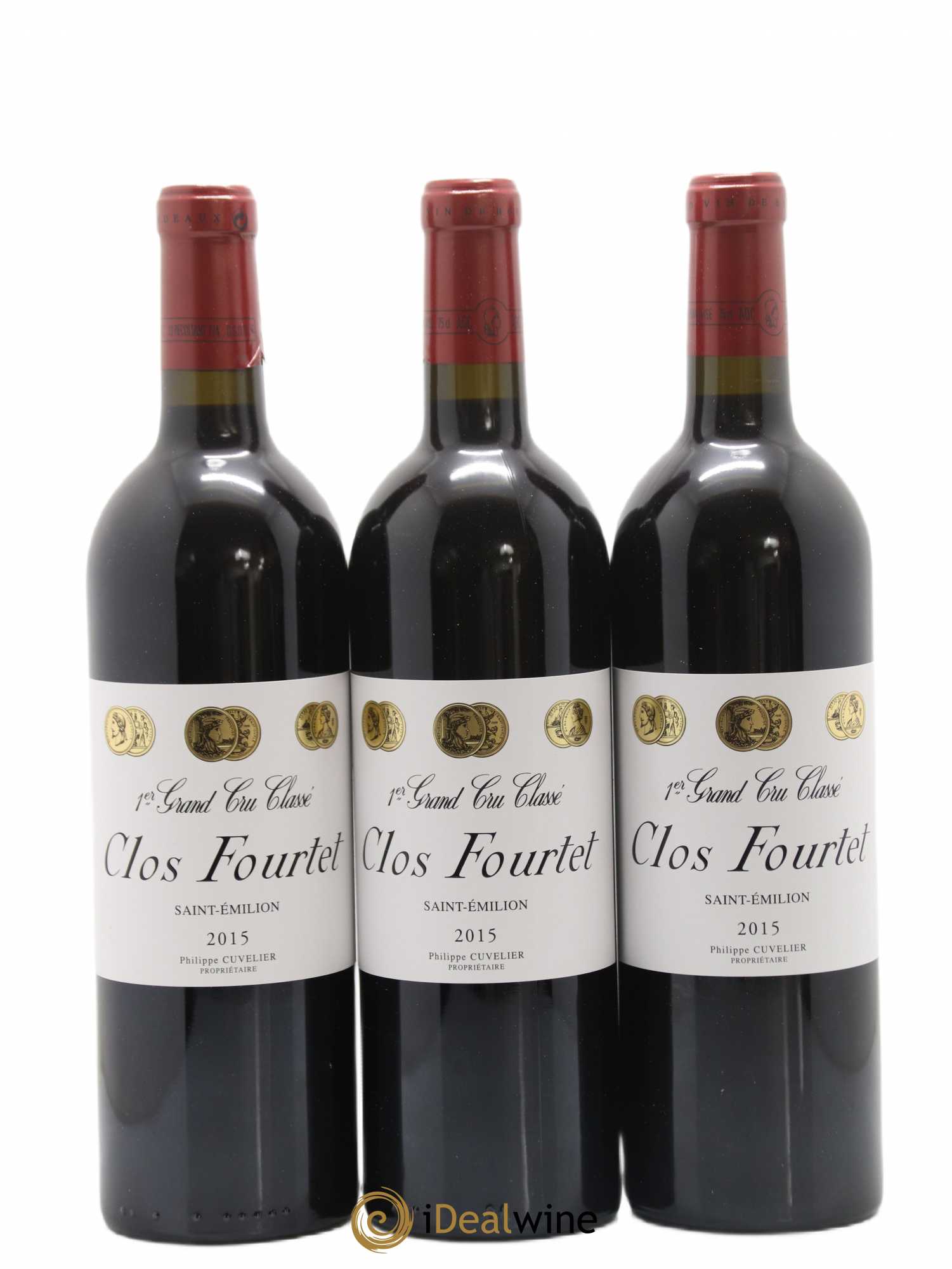 Clos Fourtet 1er Grand Cru Classé B 2015 - Lot de 6 bouteilles - 2
