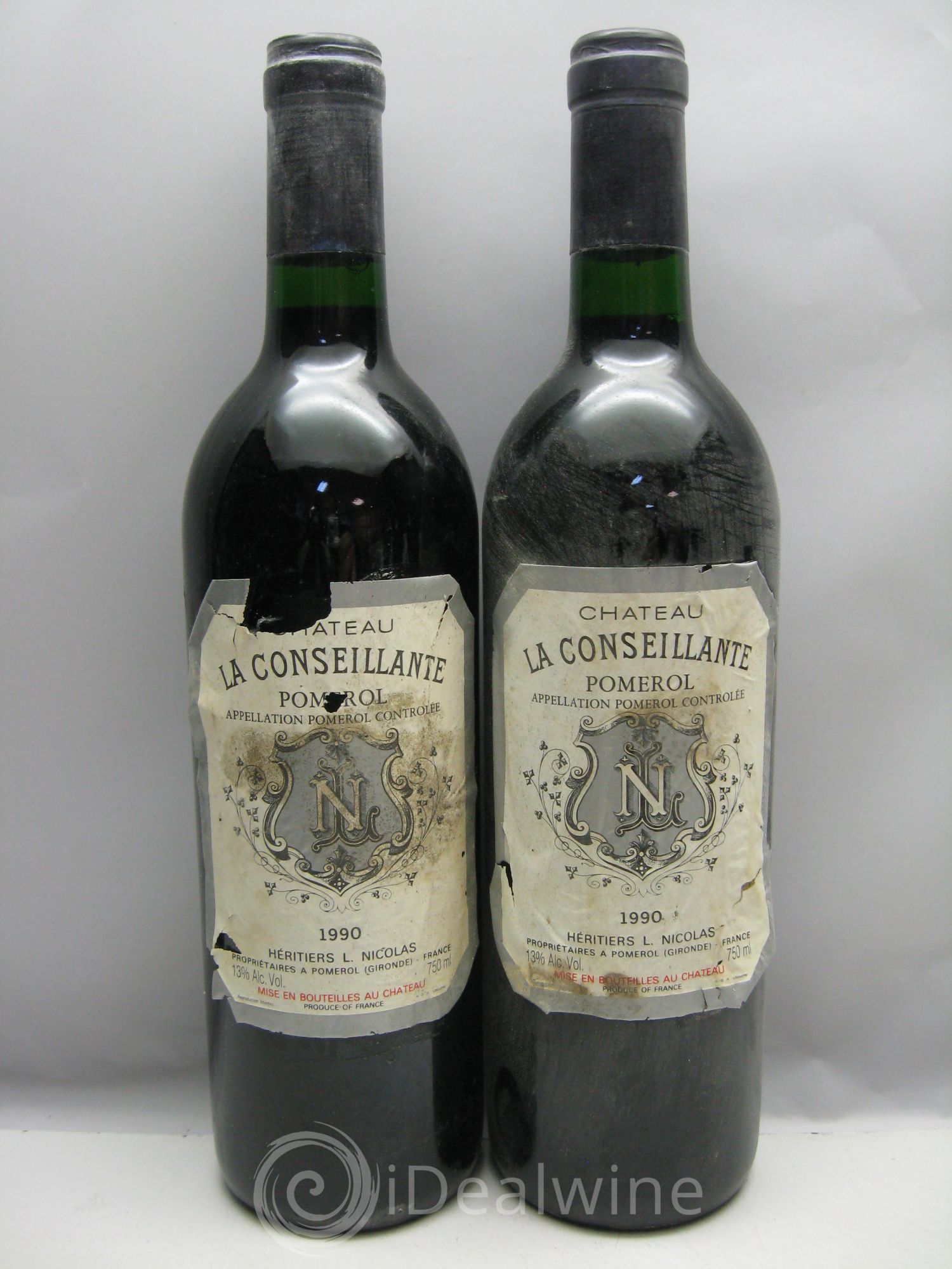 Château la Conseillante 1990 - Lot de 6 bouteilles - 0