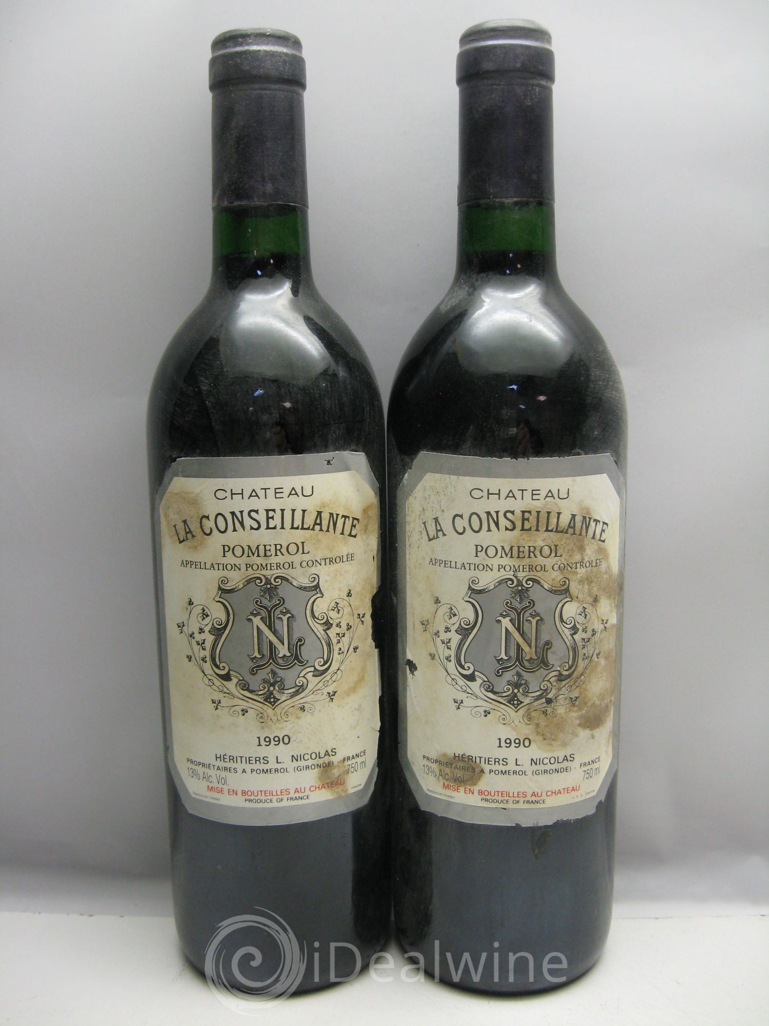 Château la Conseillante 1990 - Lot de 6 bouteilles - 1