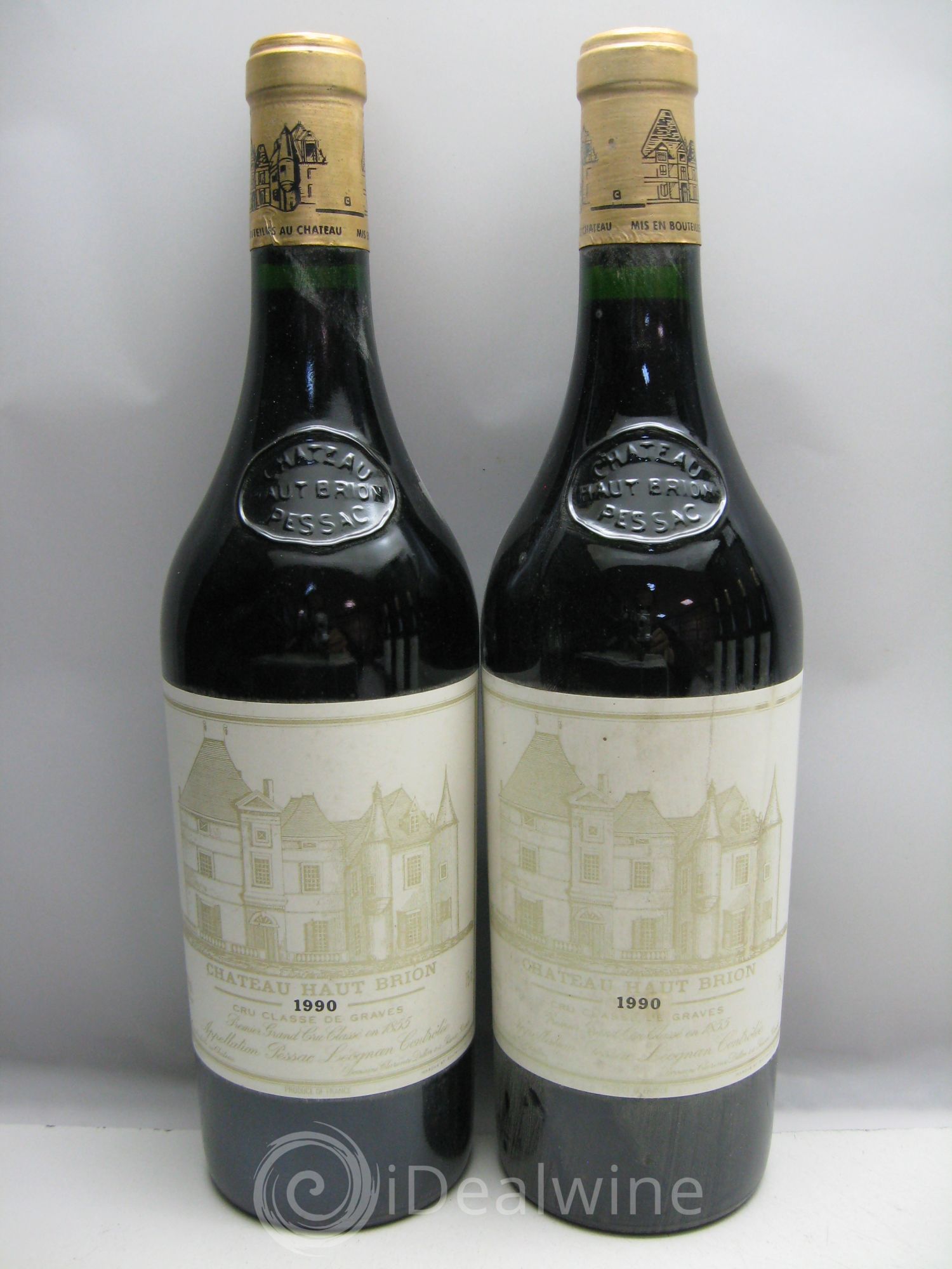 Château Haut Brion 1er Grand Cru Classé 1990 - Lot de 6 bouteilles - 0