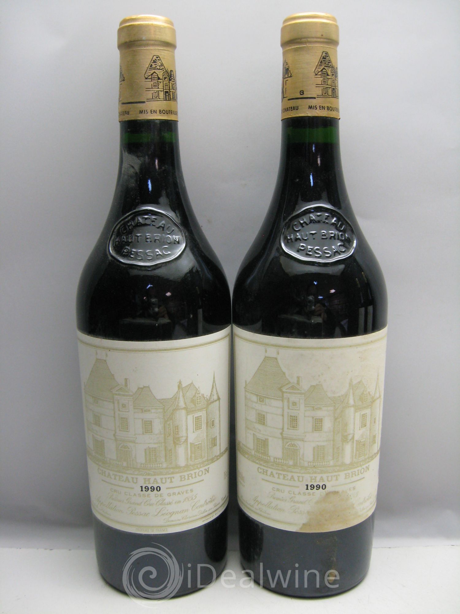 Château Haut Brion 1er Grand Cru Classé 1990 - Lot de 6 bouteilles - 1