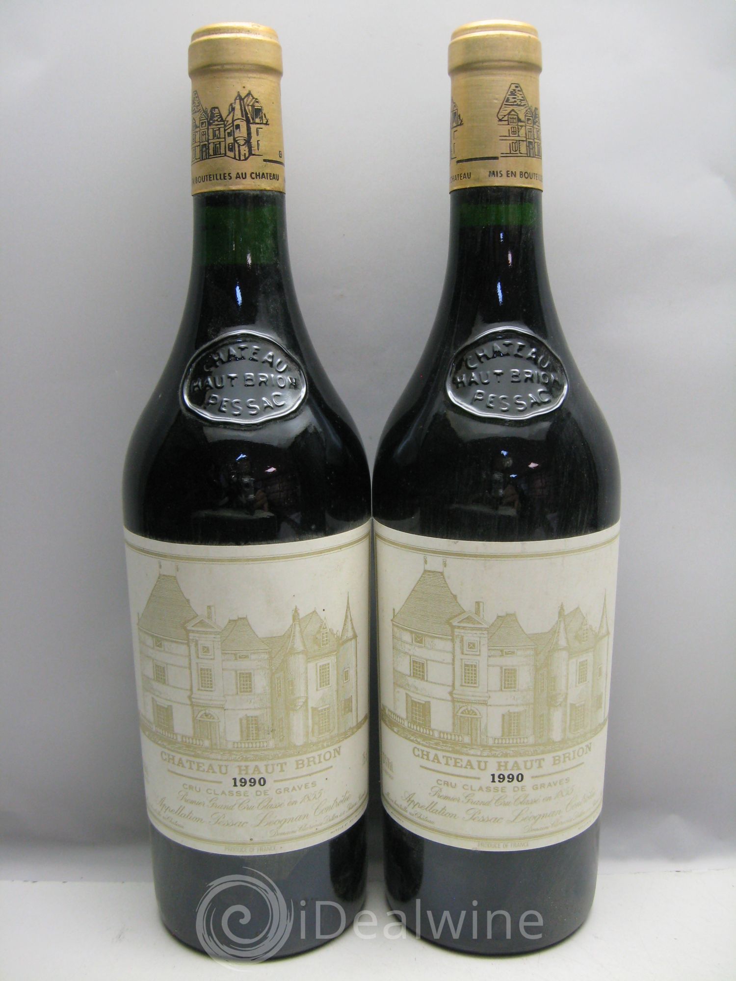 Château Haut Brion 1er Grand Cru Classé 1990 - Lot de 6 bouteilles - 2