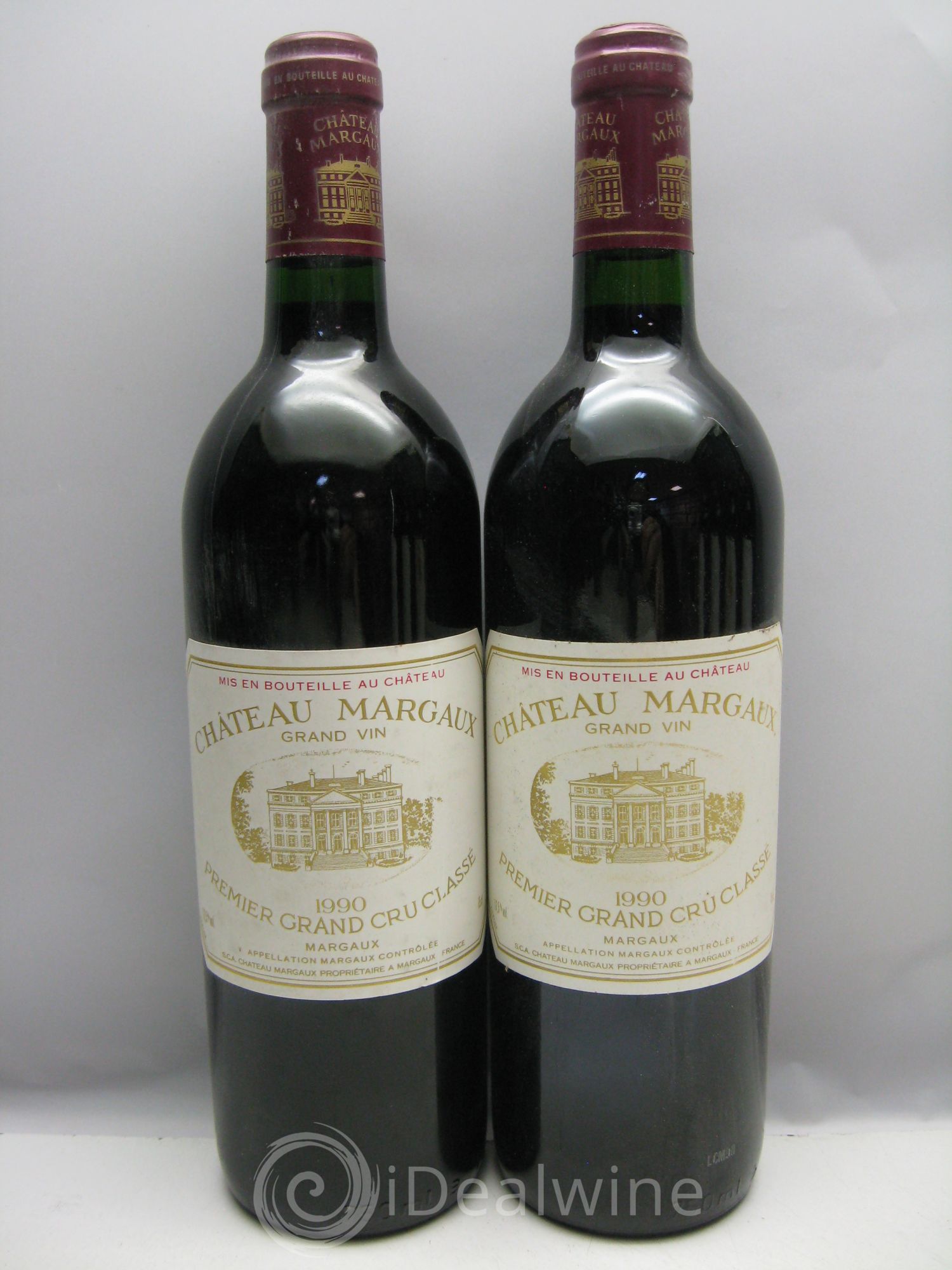 Château Margaux 1er Grand Cru Classé 1990 - Lot de 6 bouteilles - 0