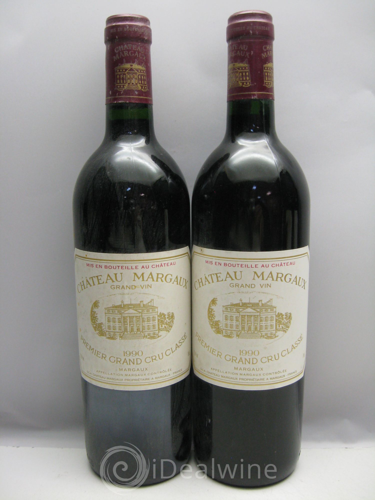 Château Margaux 1er Grand Cru Classé 1990 - Lot de 6 bouteilles - 1