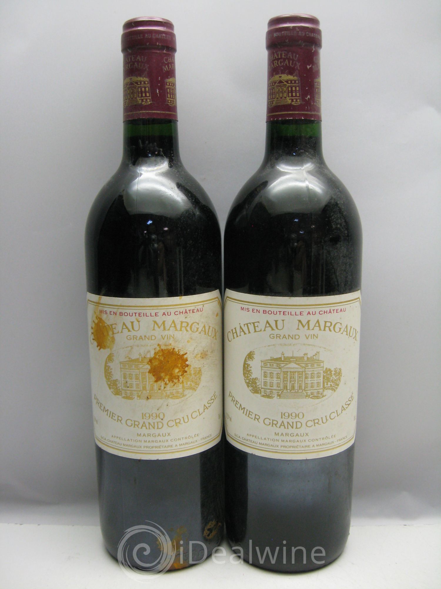Château Margaux 1er Grand Cru Classé 1990 - Lot de 6 bouteilles - 2
