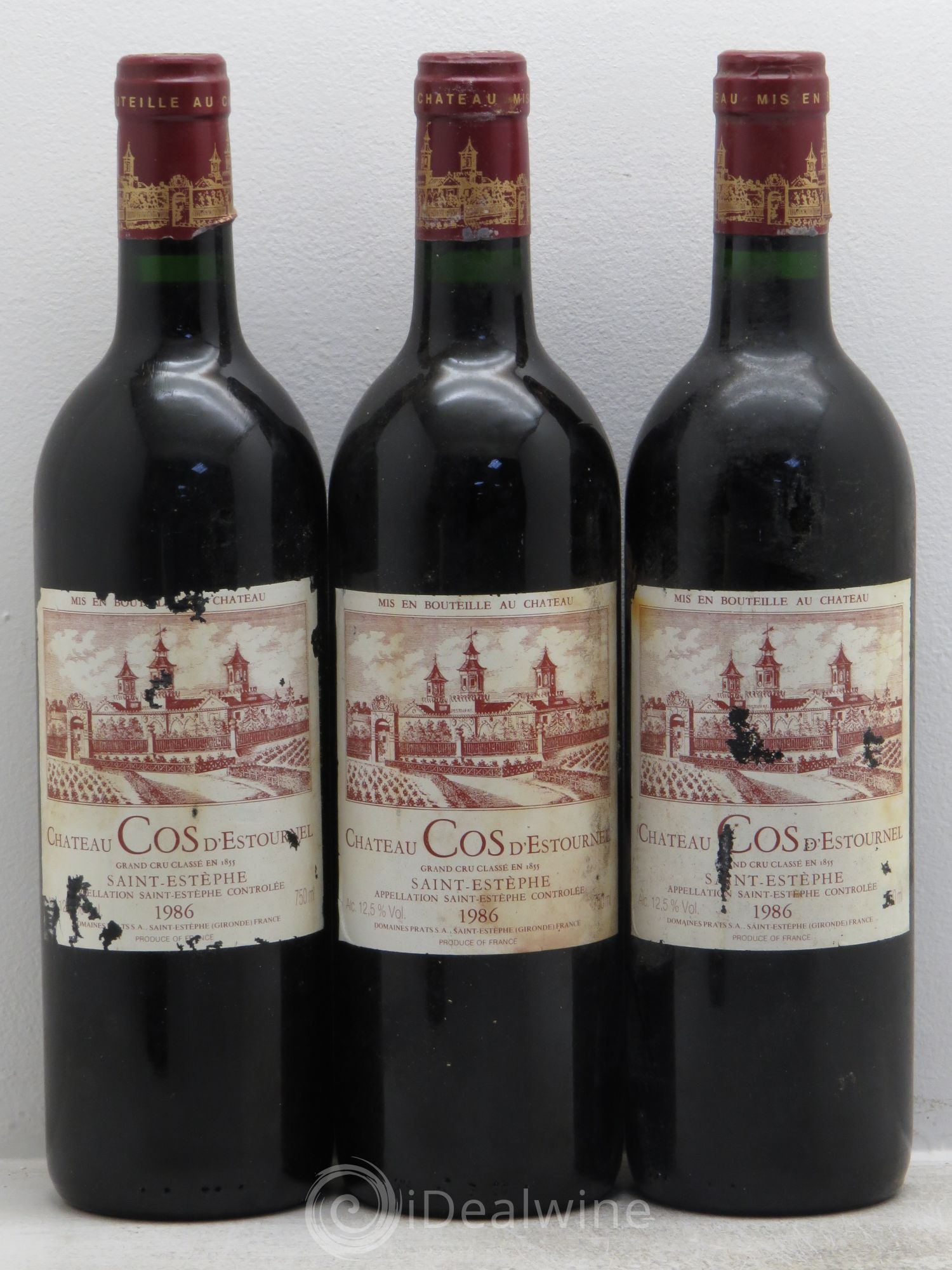 Cos d'Estournel 2ème Grand Cru Classé 1986 - Lot de 6 bouteilles - 2